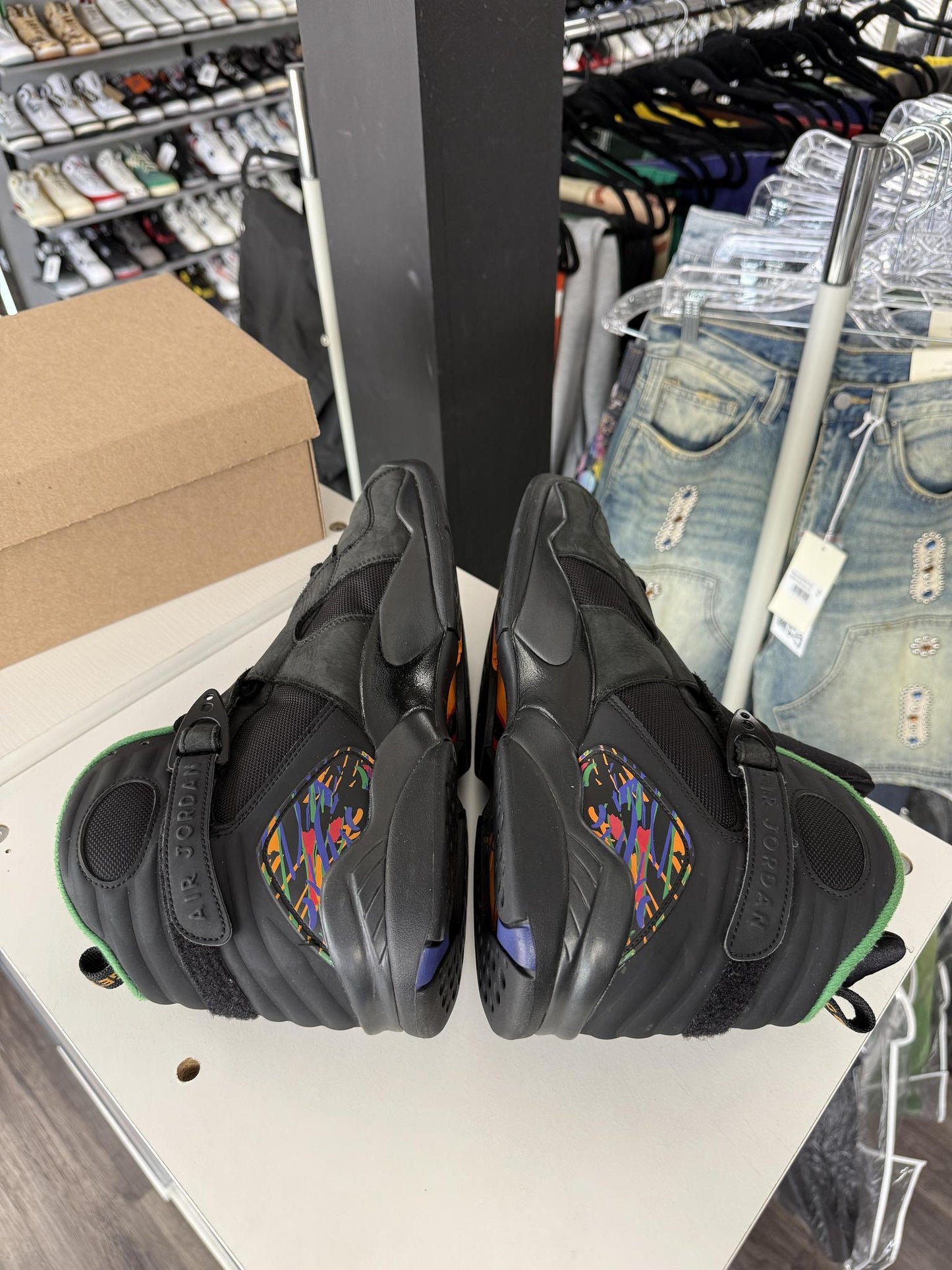 Jordan 8 "Tinker Air Raid" Used Size 14