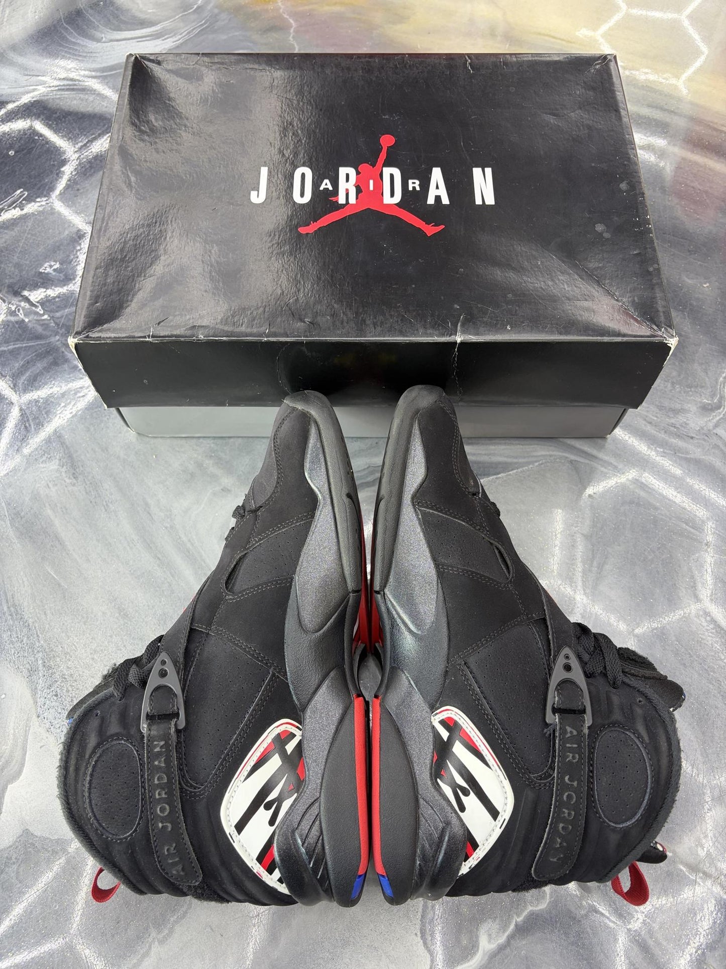 Jordan 8 "Playoff" Used Size 9