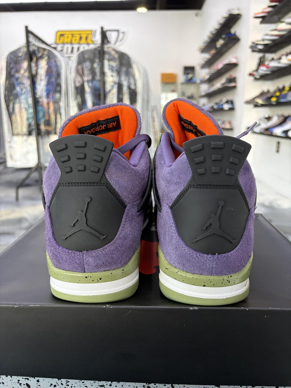Jordan 4 "Canyon Purple" Used Size 15.5W/14M