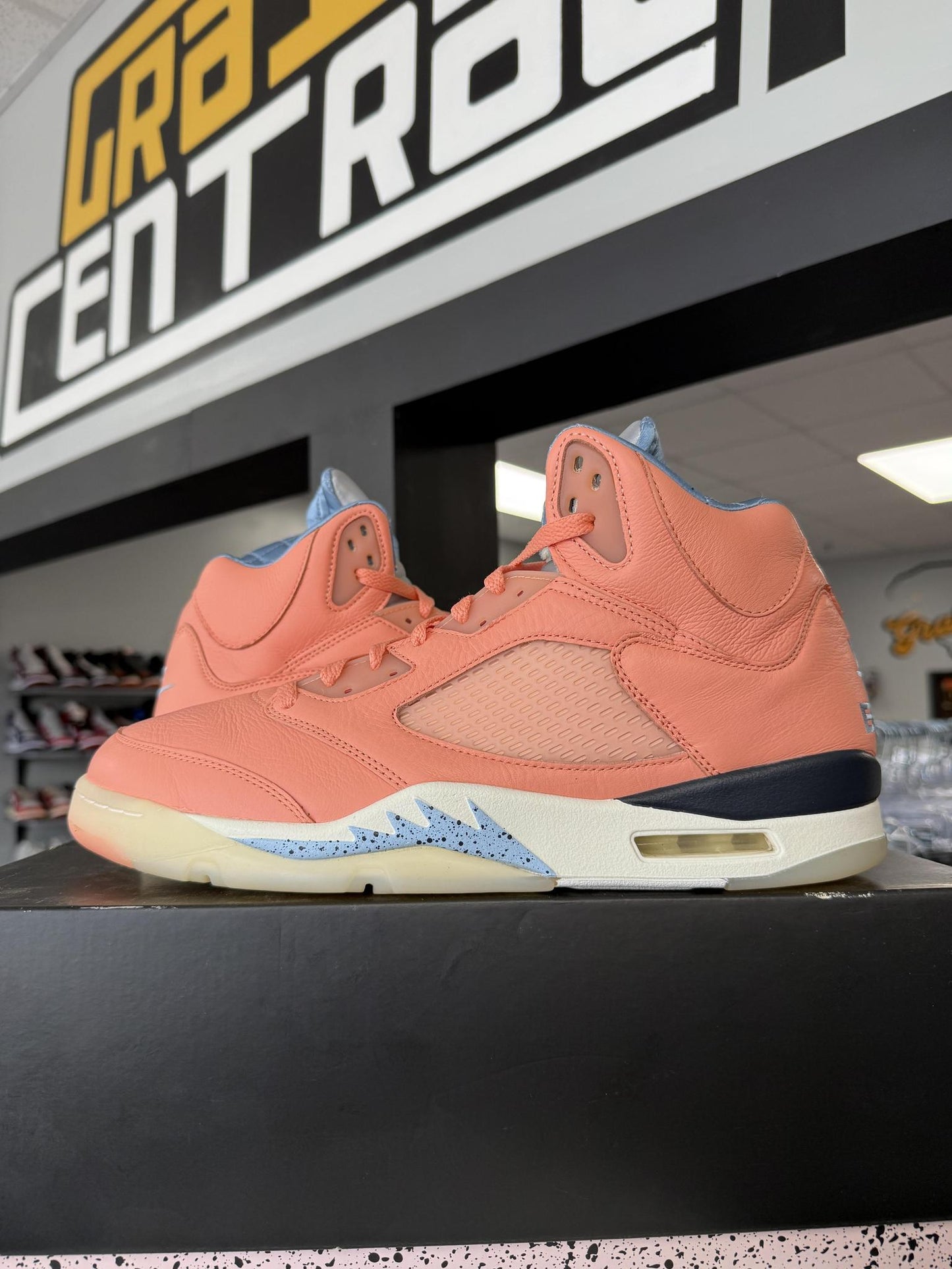 Jordan 5 Khaled "Crimson" Used Size 13