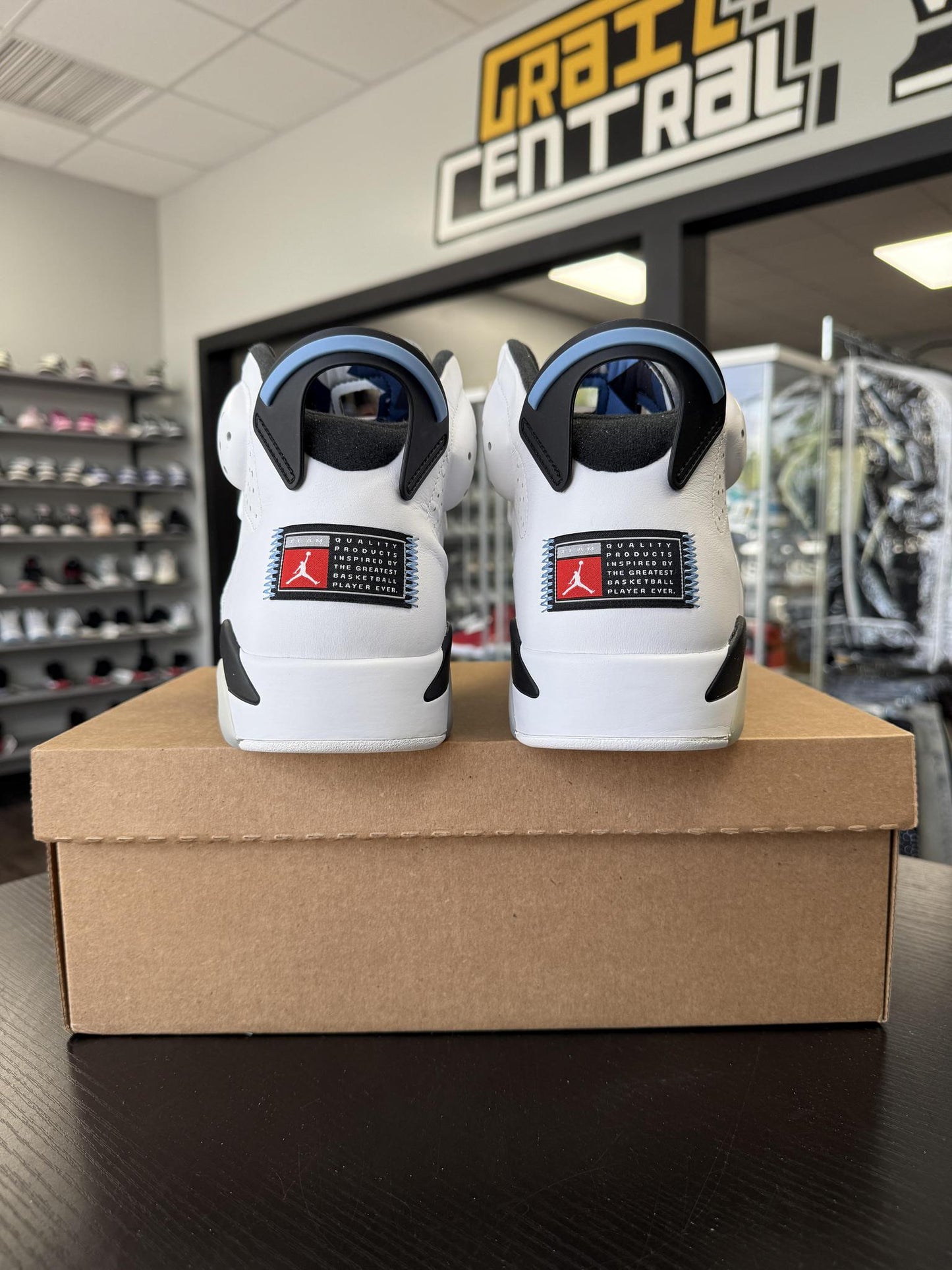 Jordan 6 "UNC" Used Size 14