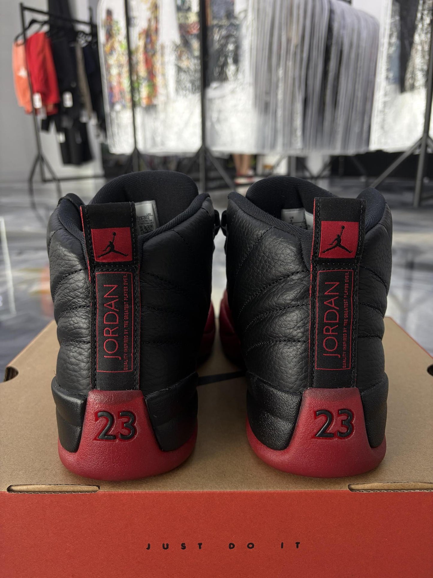 Jordan 12 "Flu Game" Used Size 9