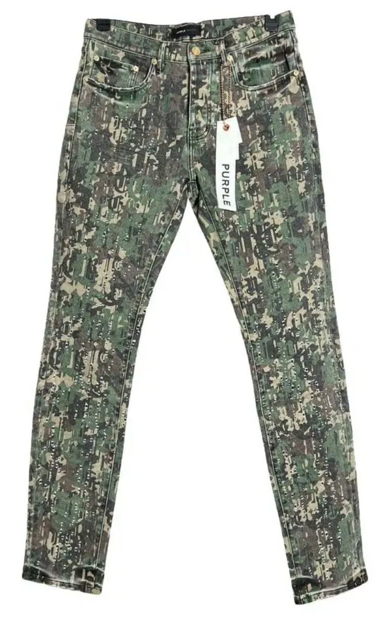 Purple P001 Skinny Buckshot "Green"
