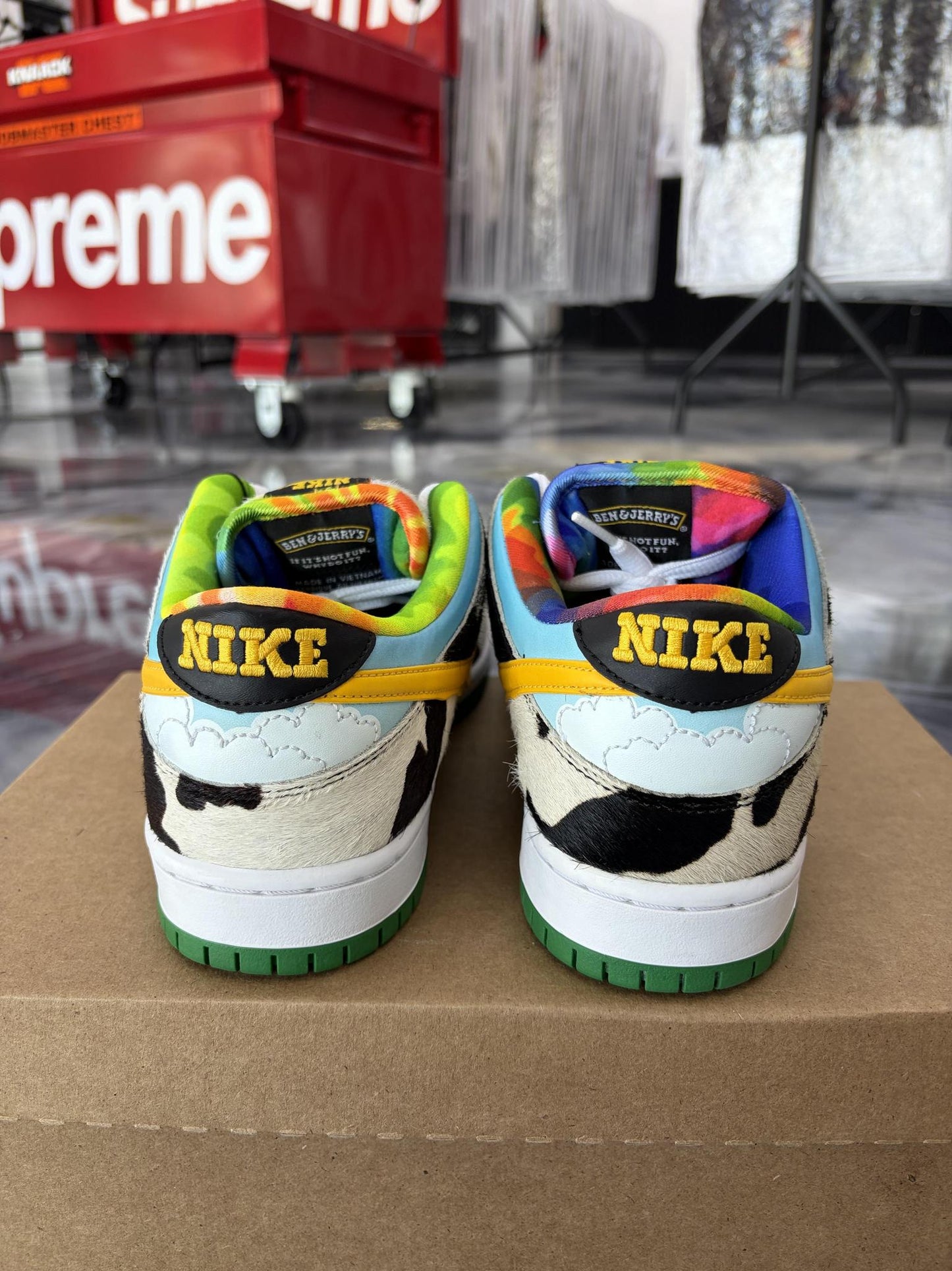 Nike Dunk Low "Chunky Dunky" Used Size 9.5