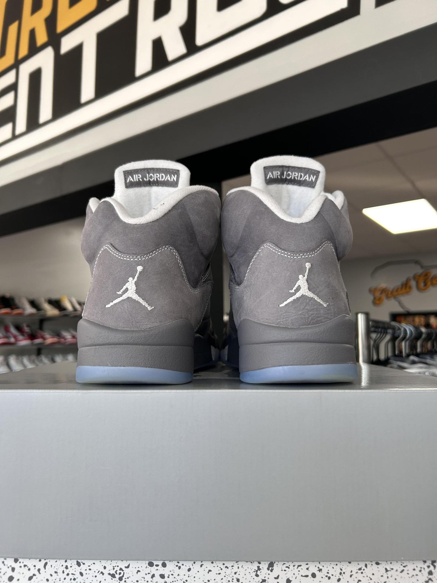 Jordan 5 "Wolf Grey" Used Size 9.5