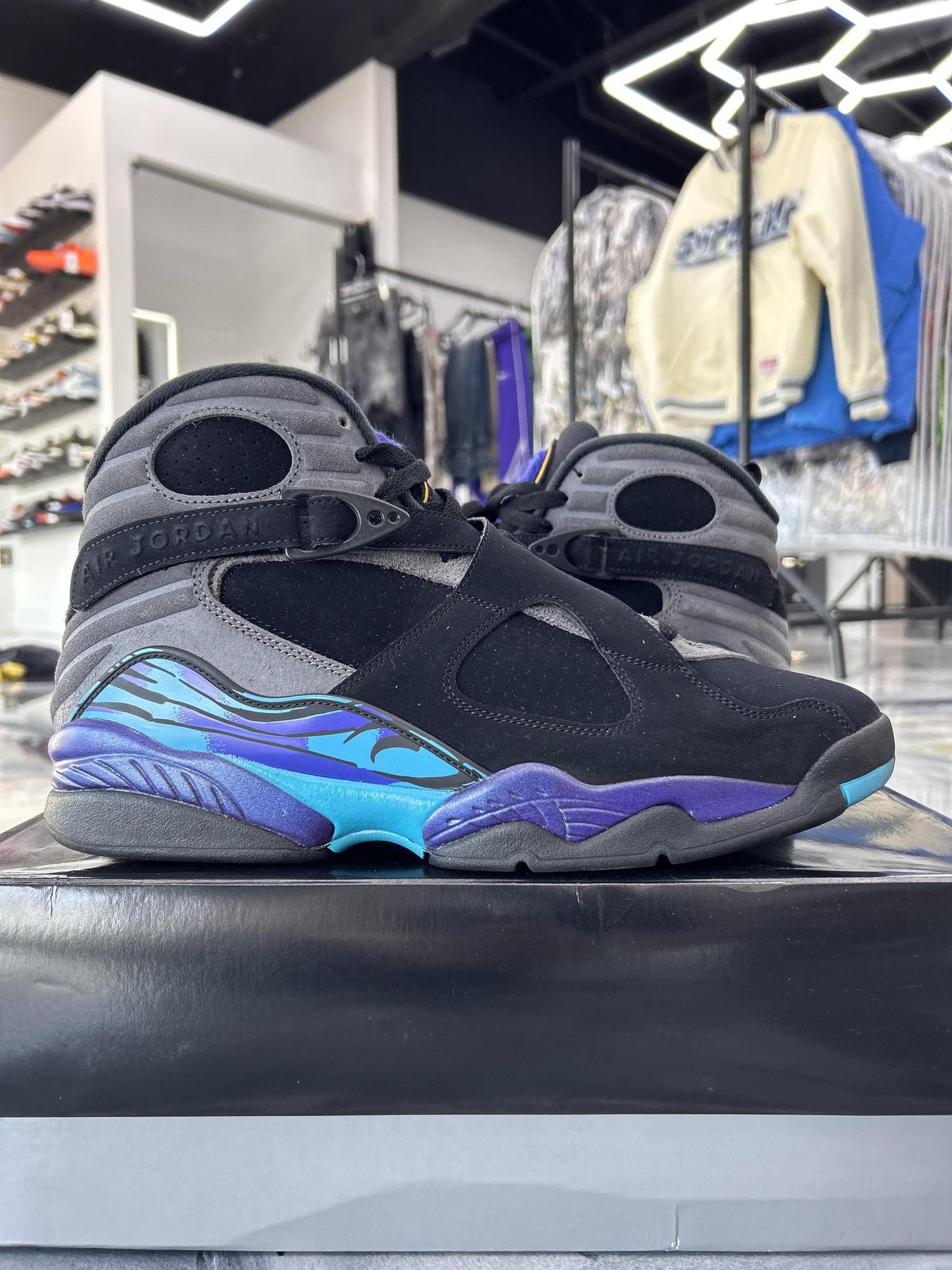 Jordan 8 "Aqua" Used Size 13