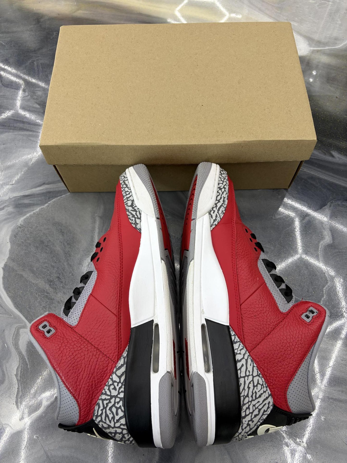 Jordan 3 "Unite" Used Size 14