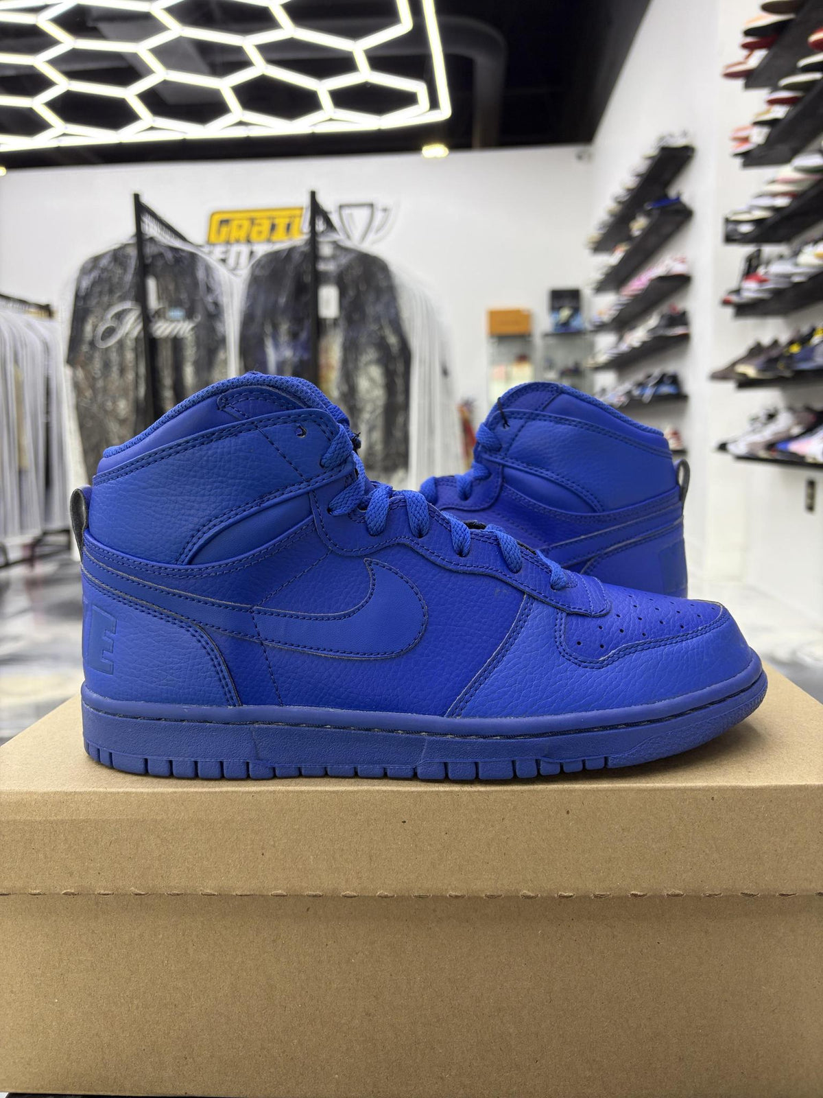 Nike Big High "Royal" Used Size 7.5