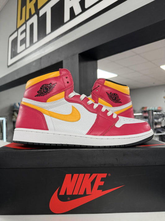 Jordan 1 "Light Fusion Red" Used Size 12
