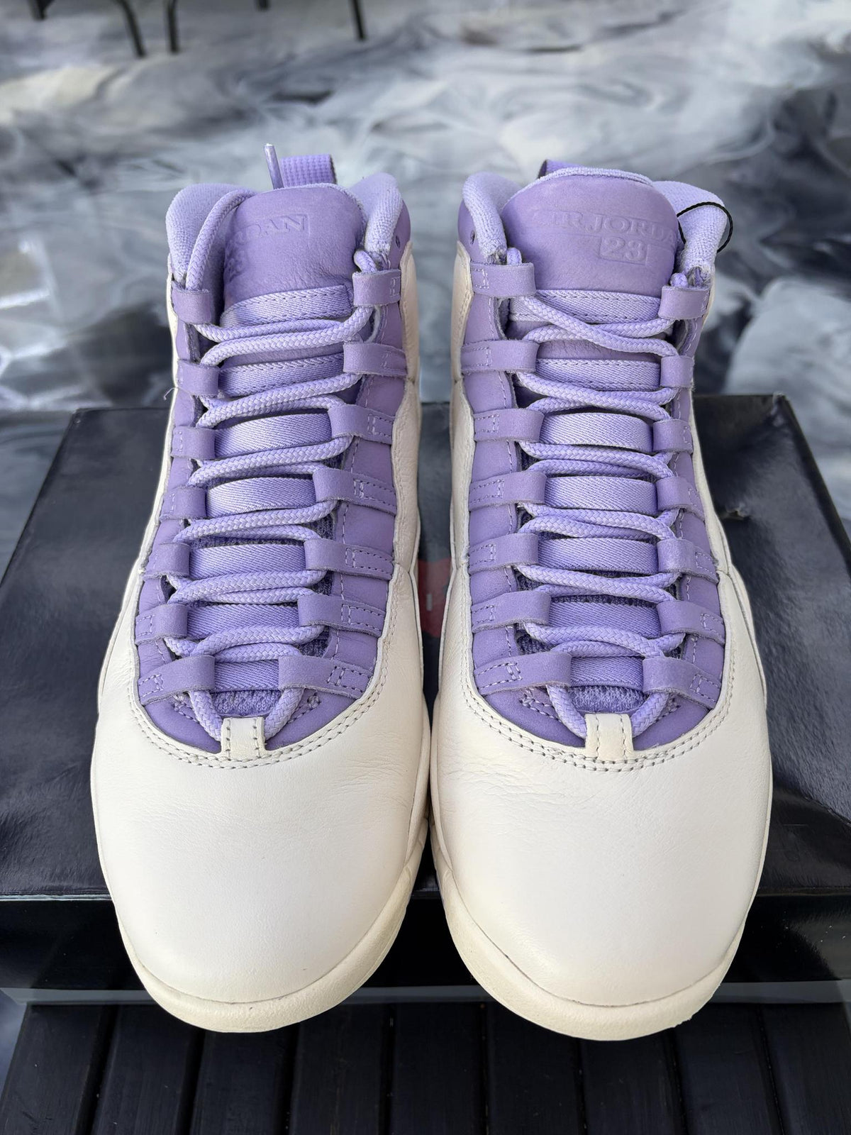 Jordan 10 "Hydrangeas" Used Size 9