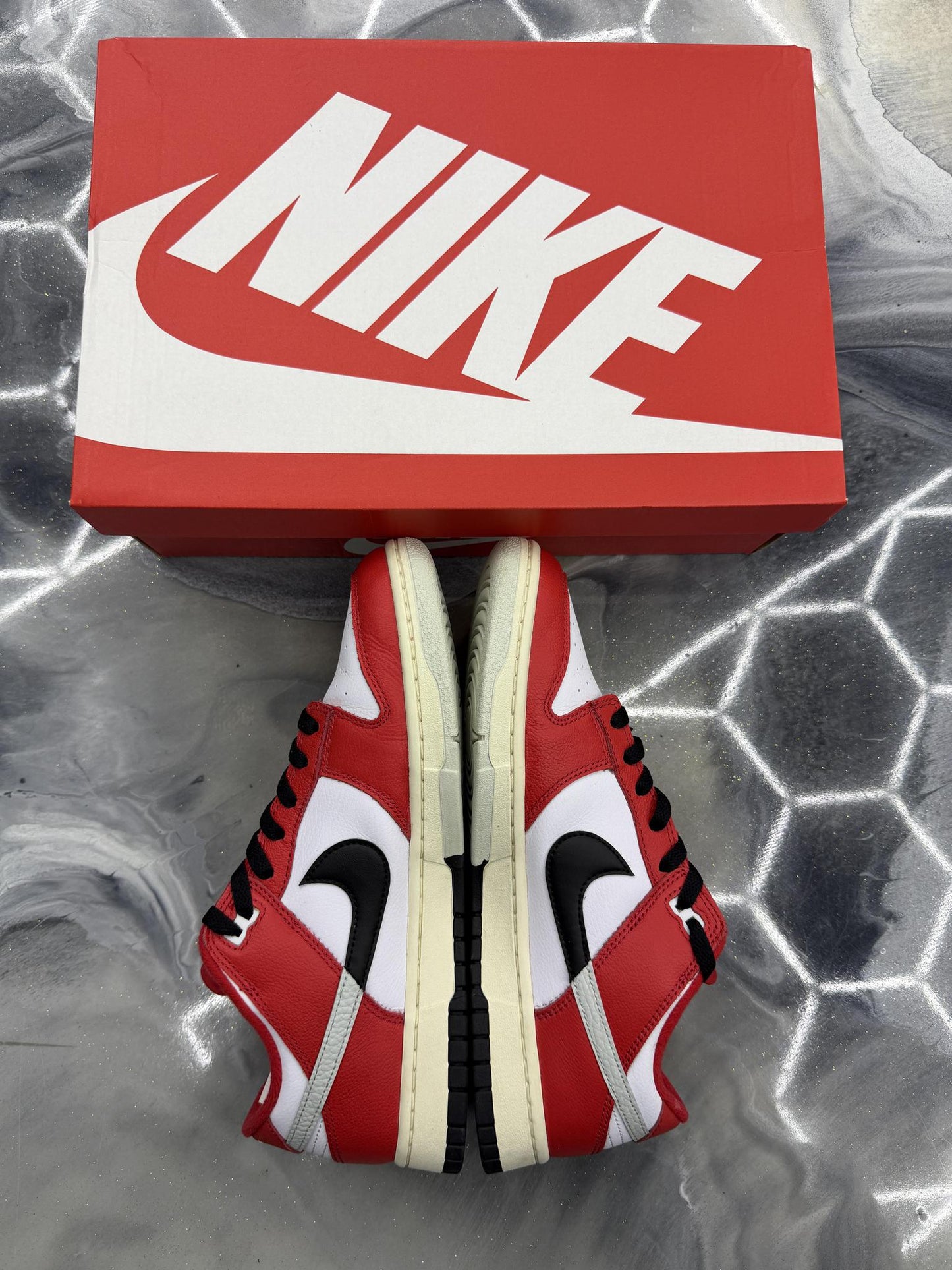 Nike Dunk Low Chicago Split Used Size 10