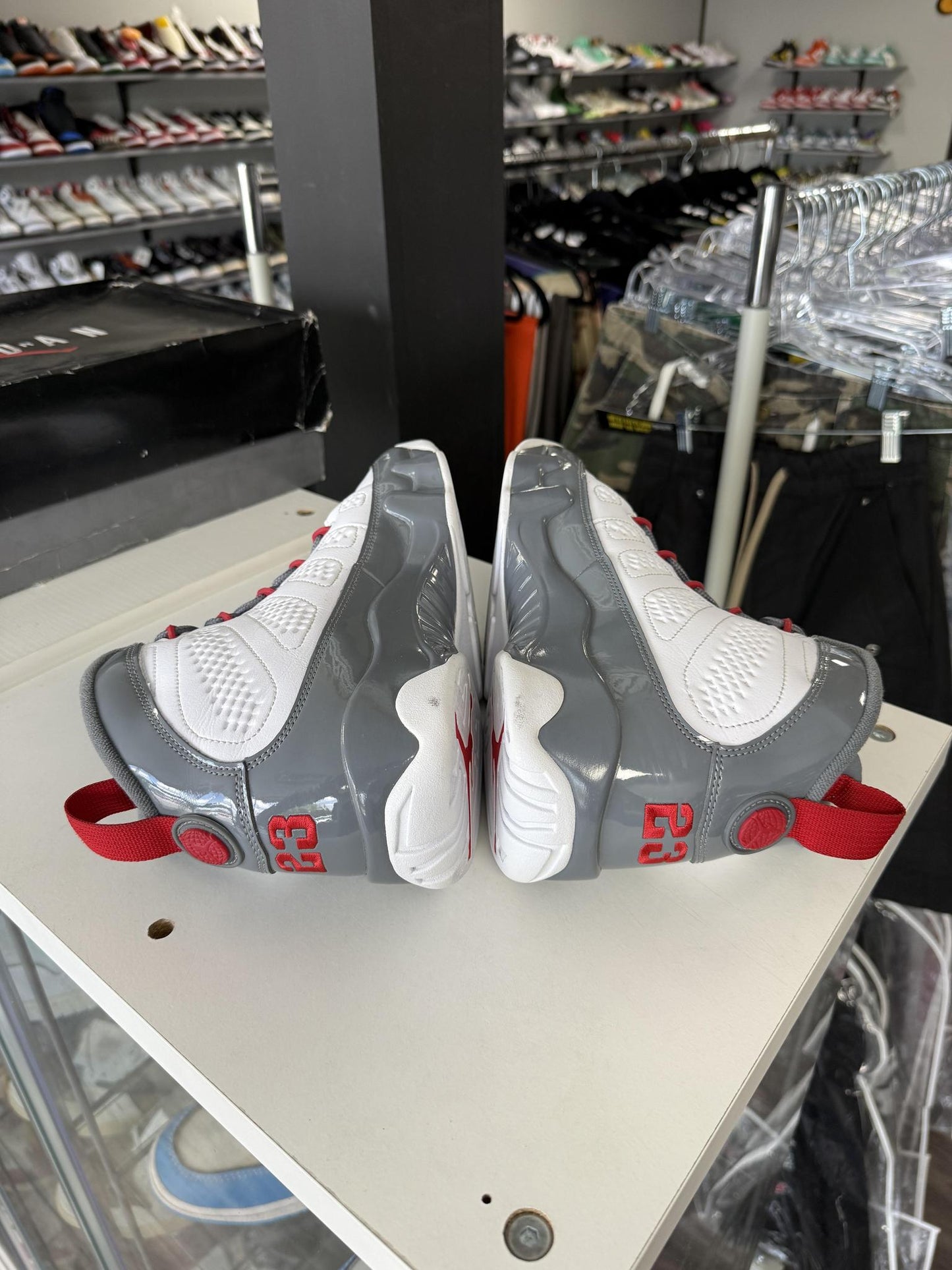 Jordan 9 "Fire Red" Used Size 10