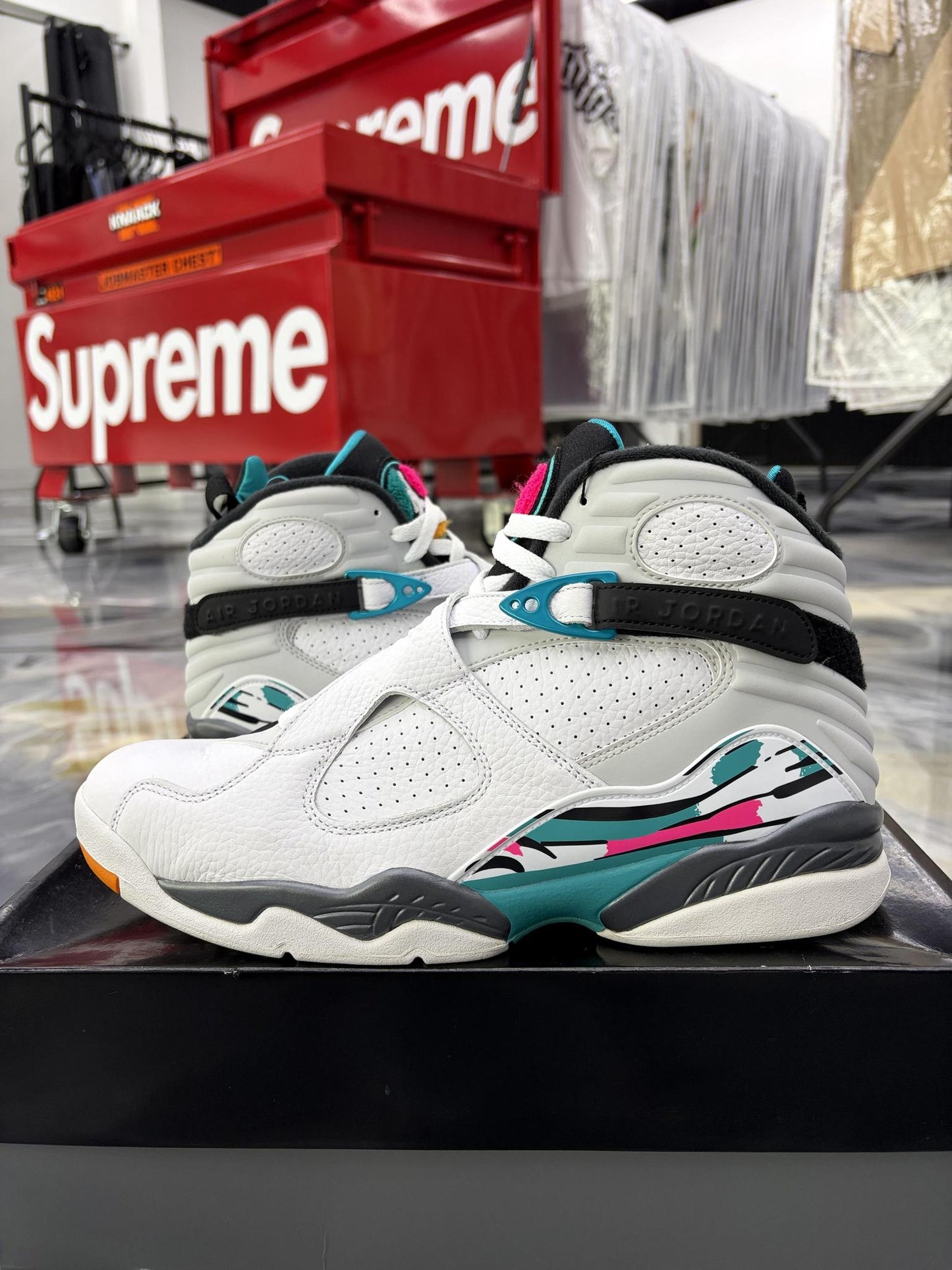 Jordan 8 "South Beach" Used Size 11