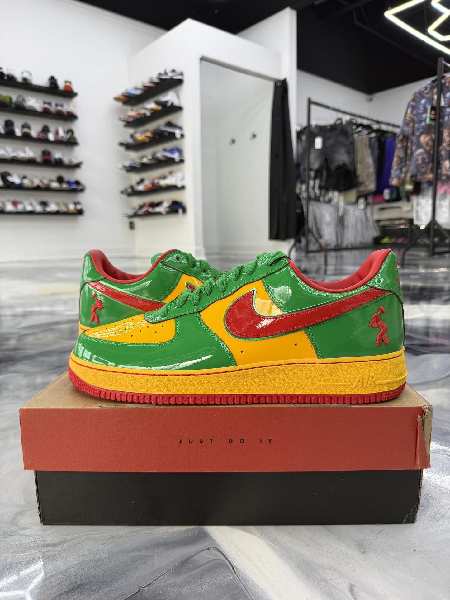 Nike Air Force One Low Lil Yachty "Concrete Boys" Used Size 14