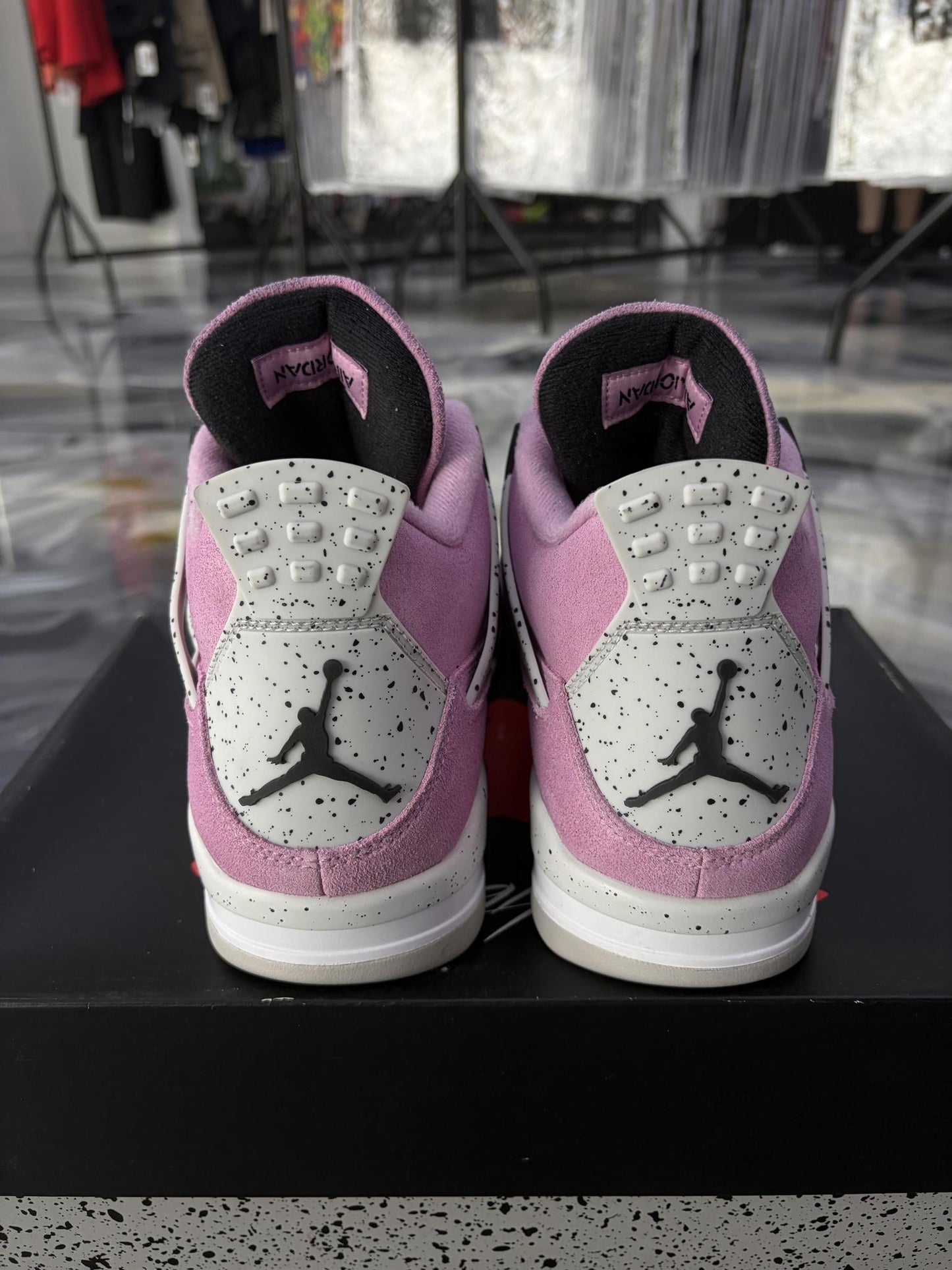Jordan 4 "Pink Orchid" Used Size 12W/10.5M