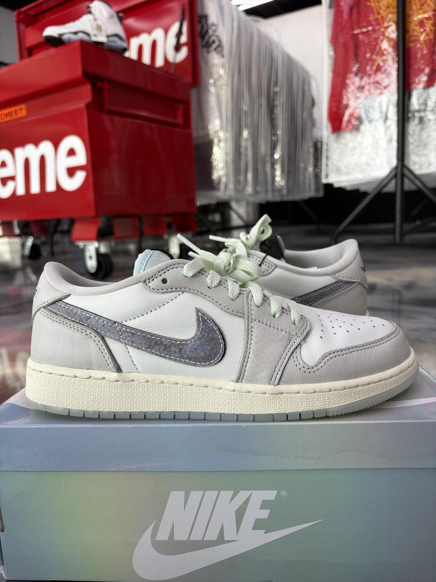 Jordan 1 Low "Year Of The Snake" Used Size 7Y/8.5W