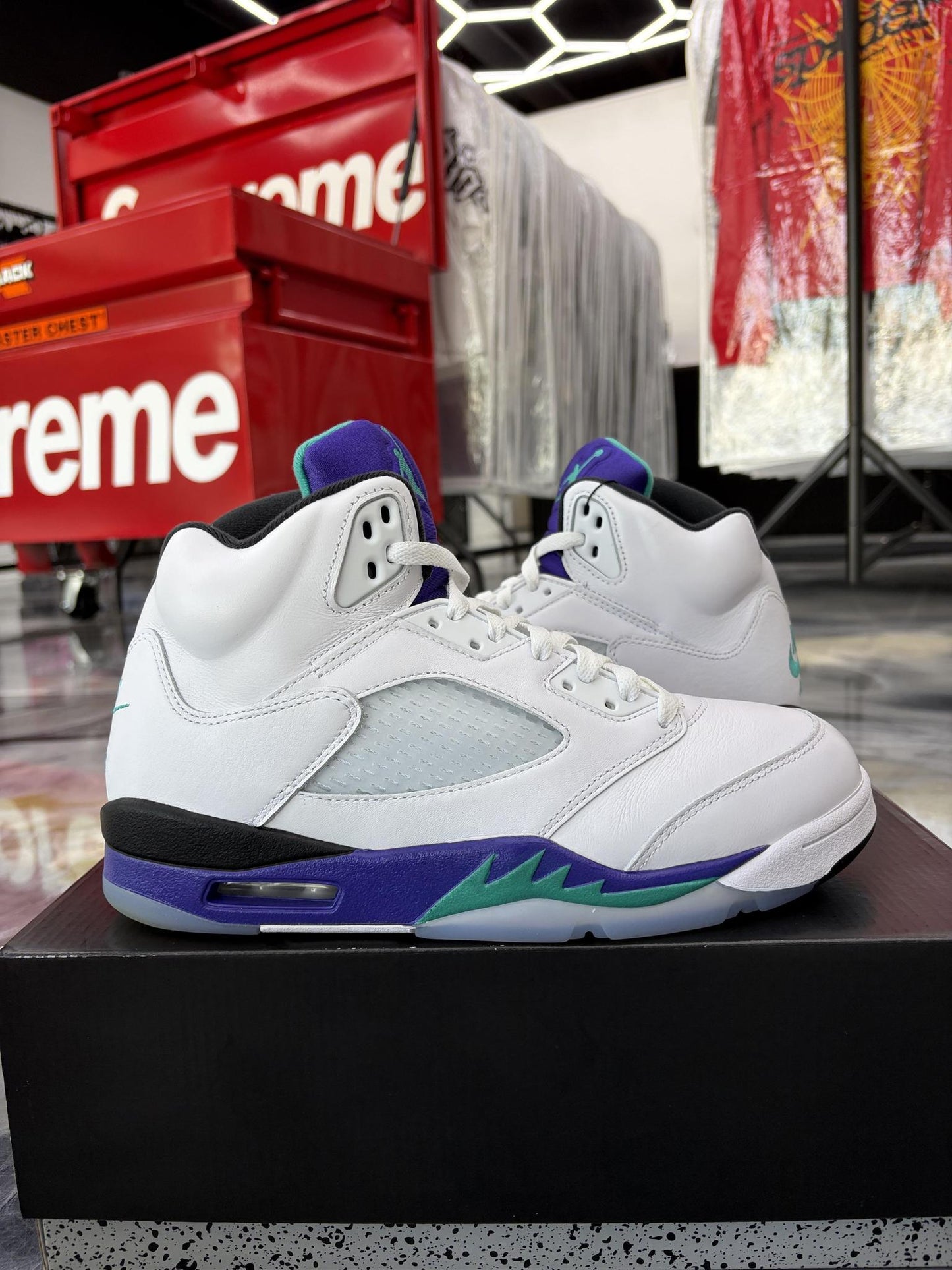Jordan 5 "Grape" Used Size 10