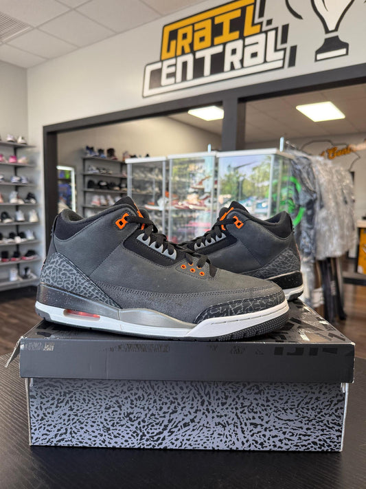 Jordan 3 "Fear" Used Size 11.5