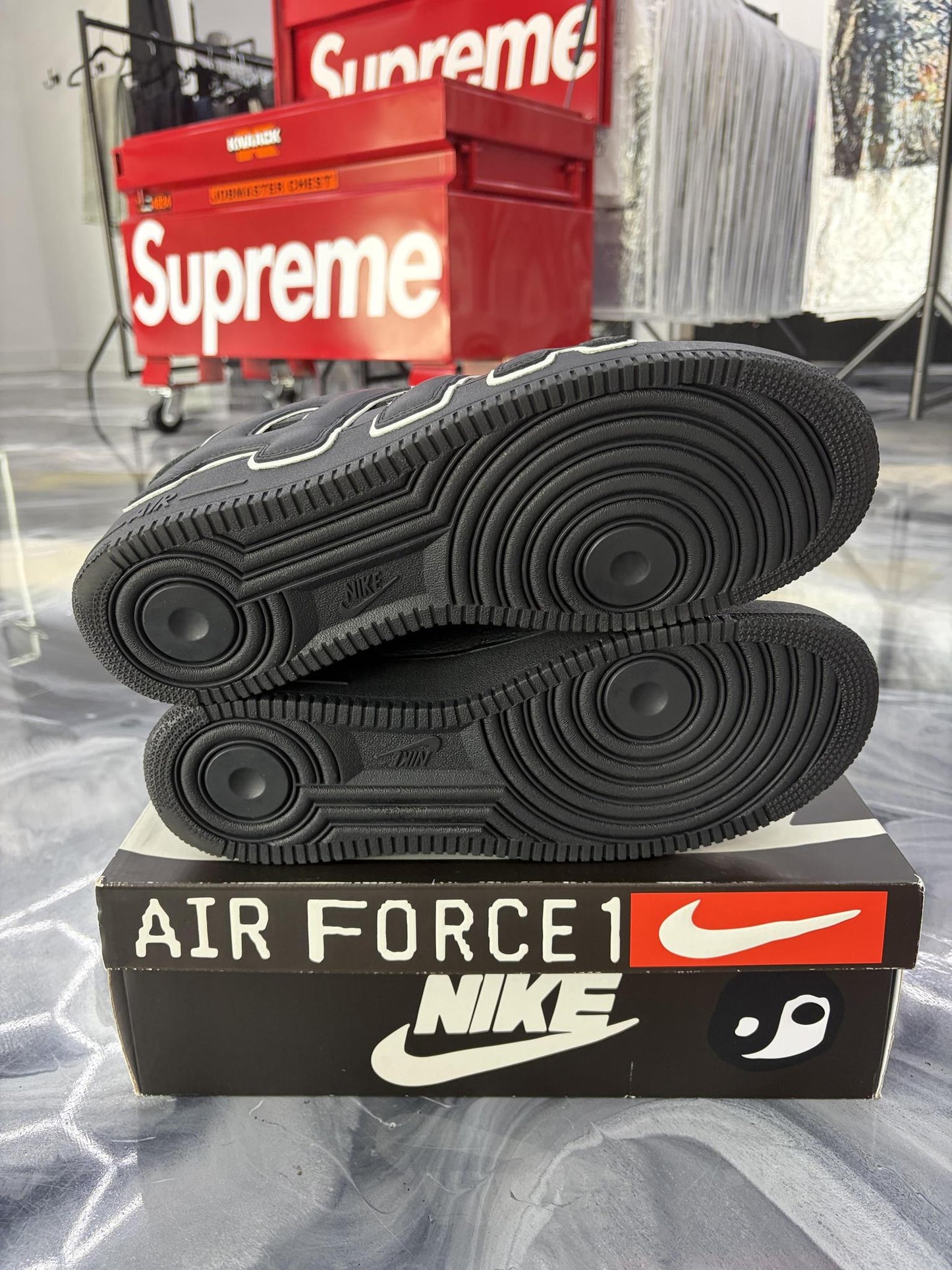 Nike Air Force 1 CPFM "Black" Used Size 12.5