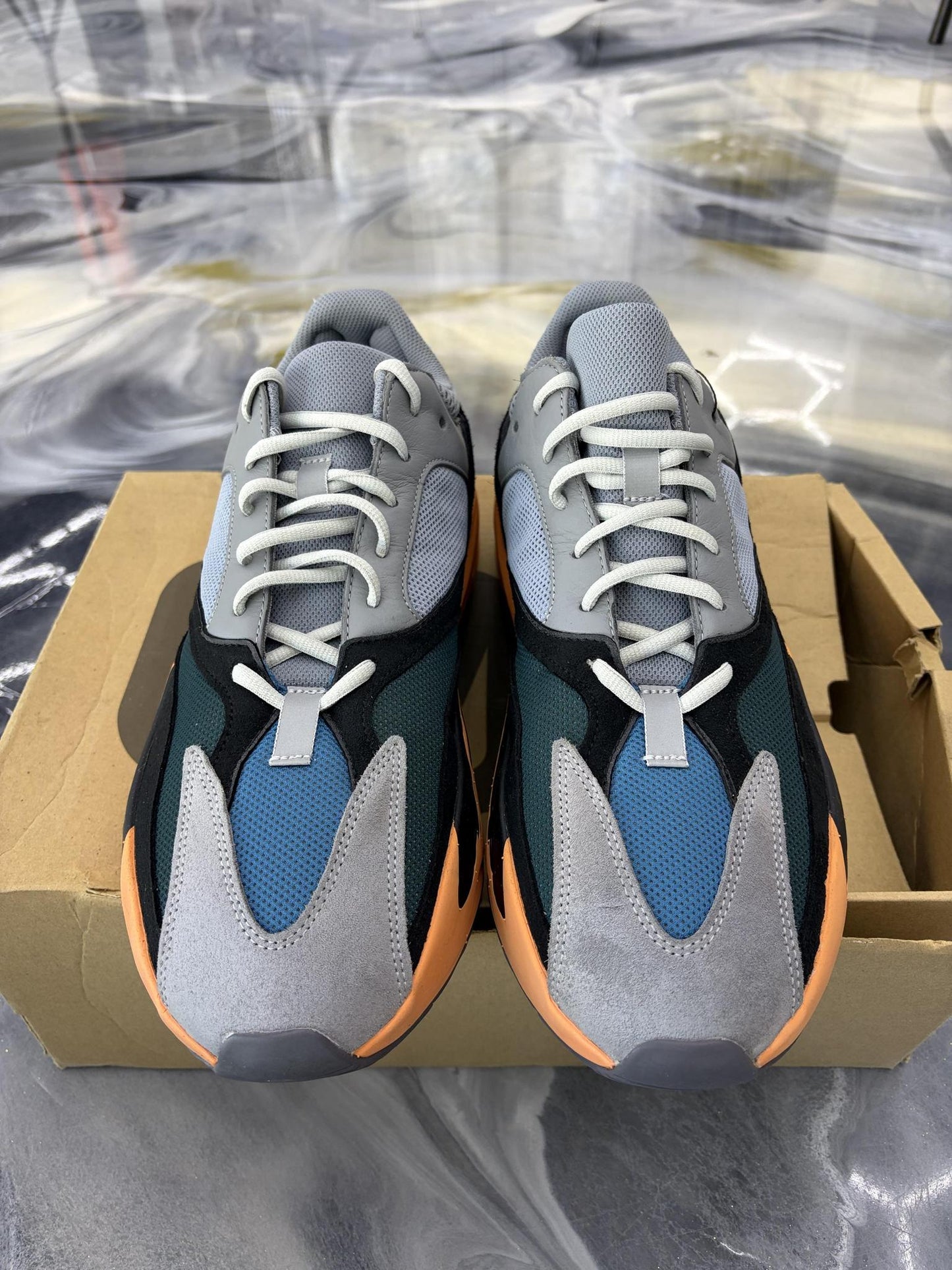 Yeezy 700 "Wash Orange" Used Size 14.5