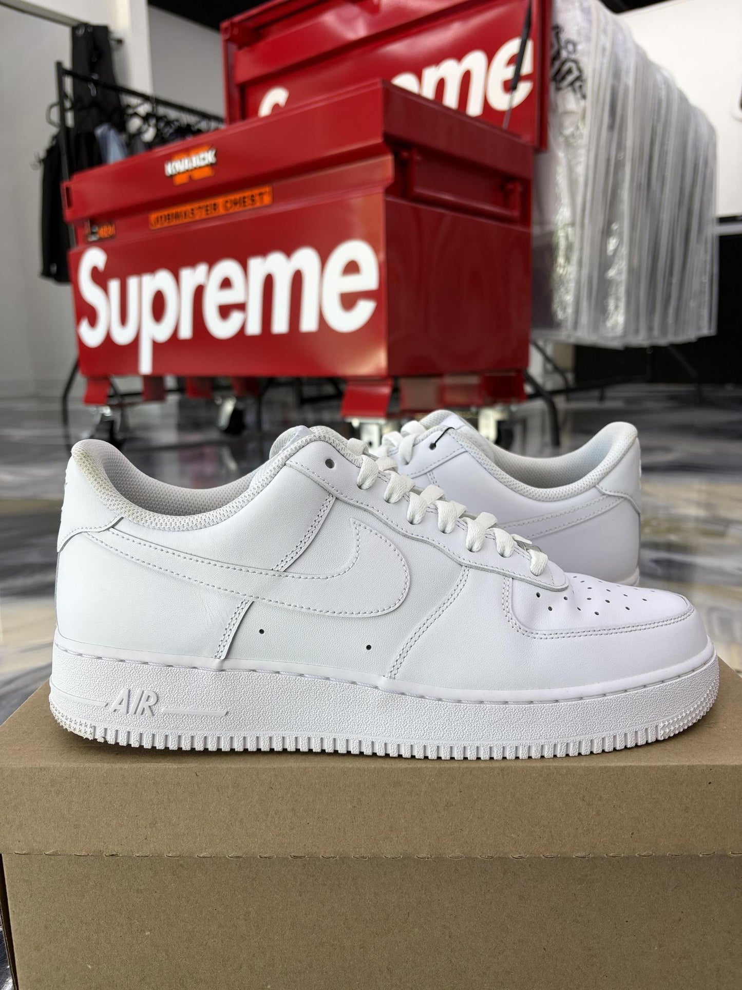 Nike Air Force One "White" Used Size 11.5