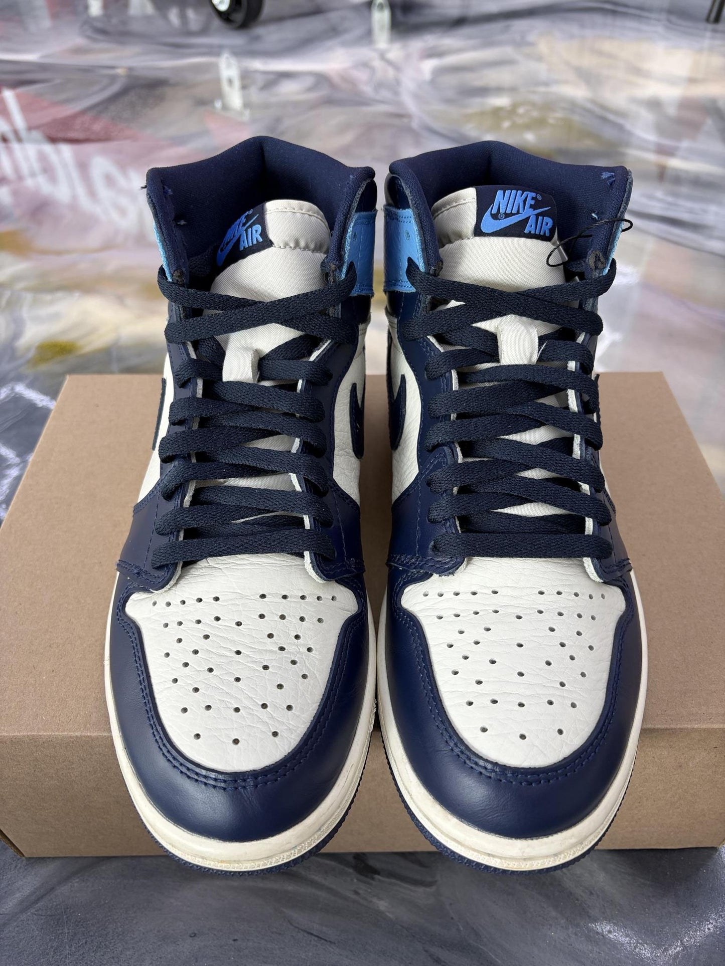 Jordan 1 "Obsidian" Used Size 8.5