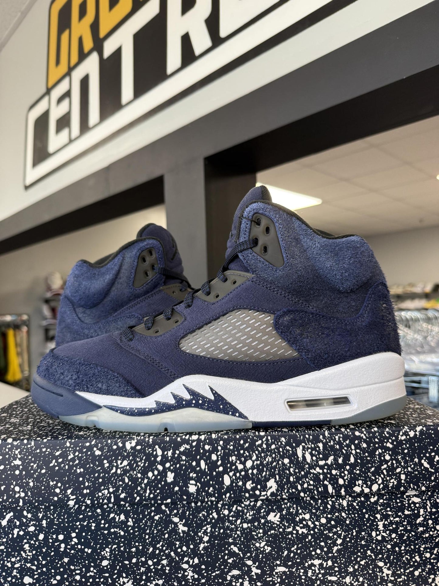 Jordan 5 "Midnight Navy" Used Size 10
