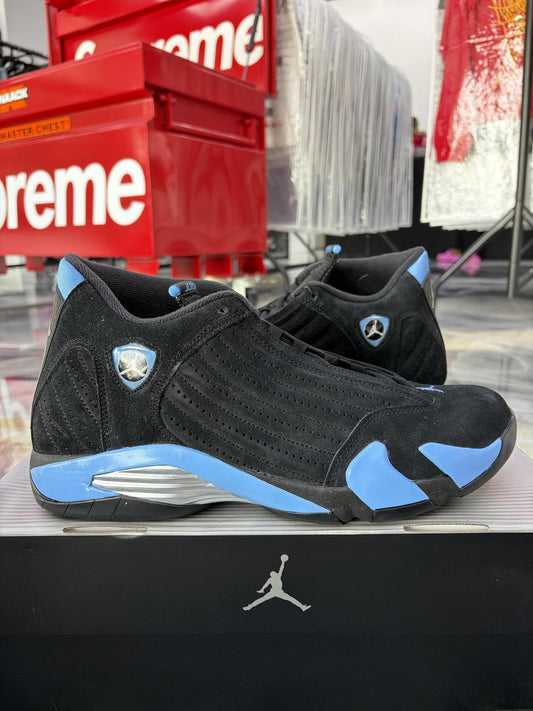 Jordan 14 "University Blue" Used Size 14