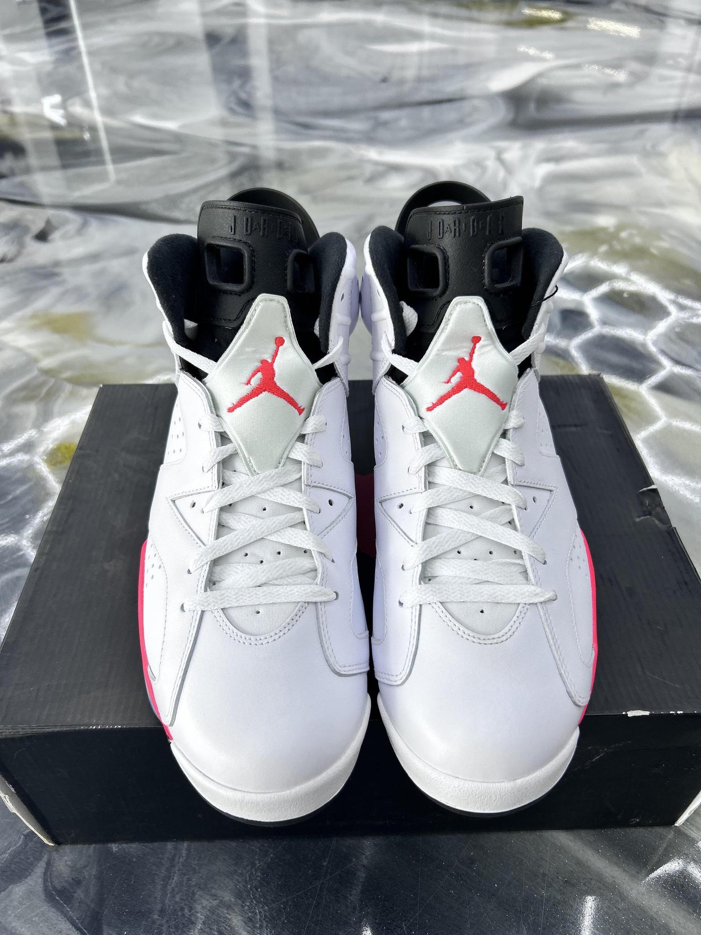 Jordan 6 "White Infrared" Used Size 12