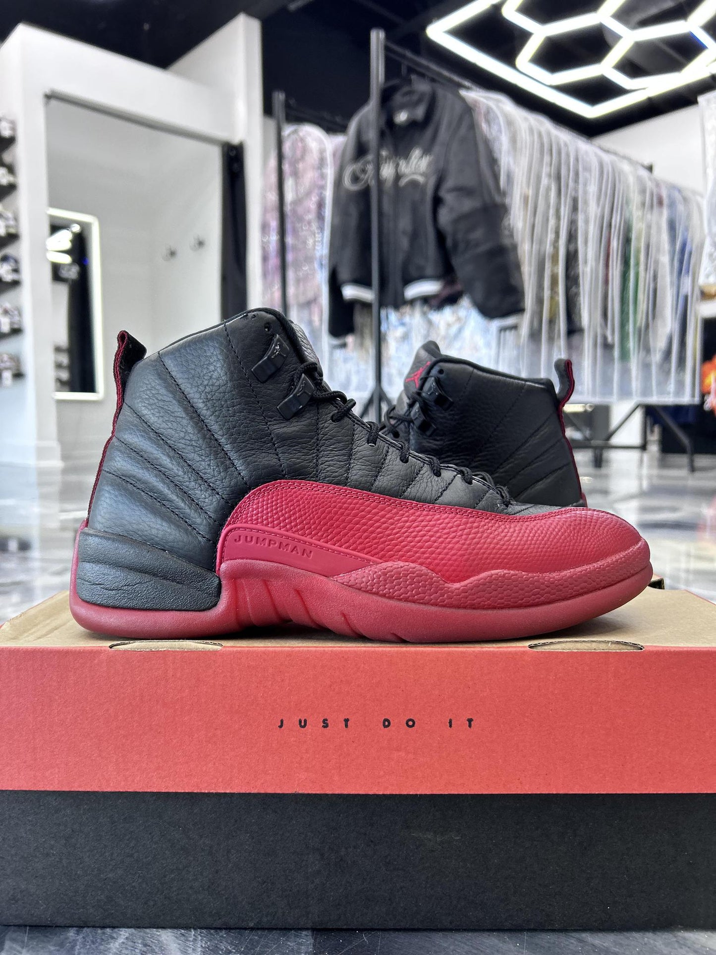 Jordan 12 "Flu Game" Used Size 9.5