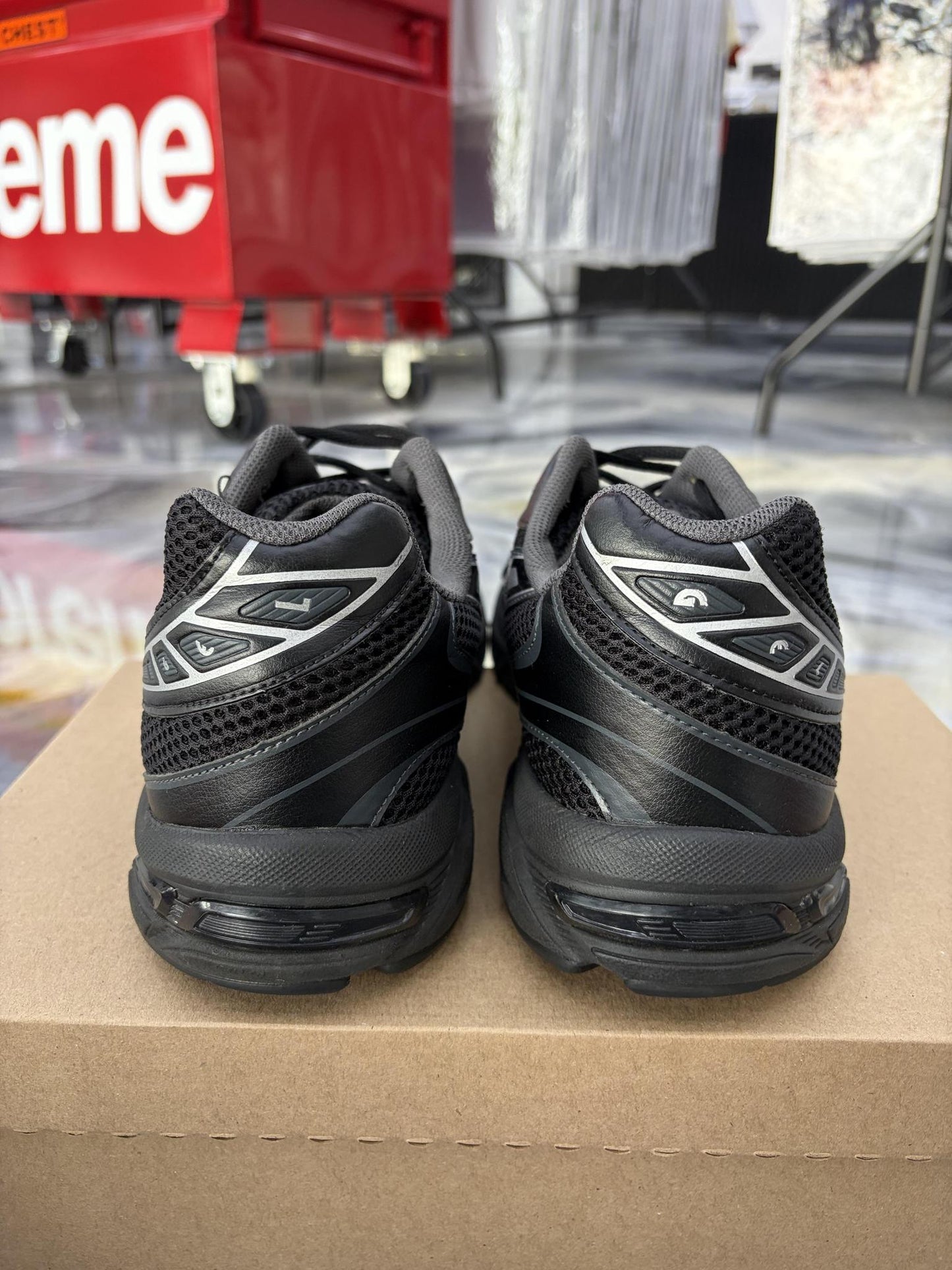 Asics Gel 1130 "Black Pure Silver" Used Size 13
