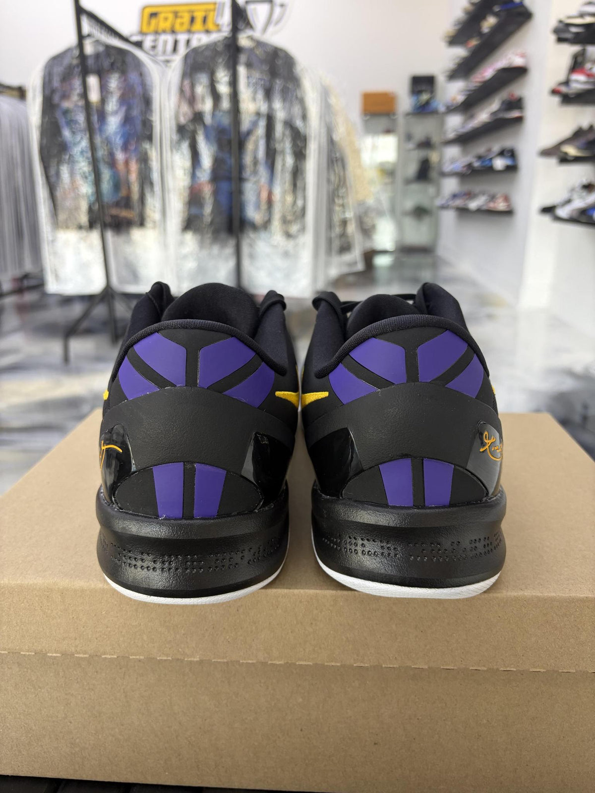 Nike Kobe 8 "Lakers Away" Used Size 11.5