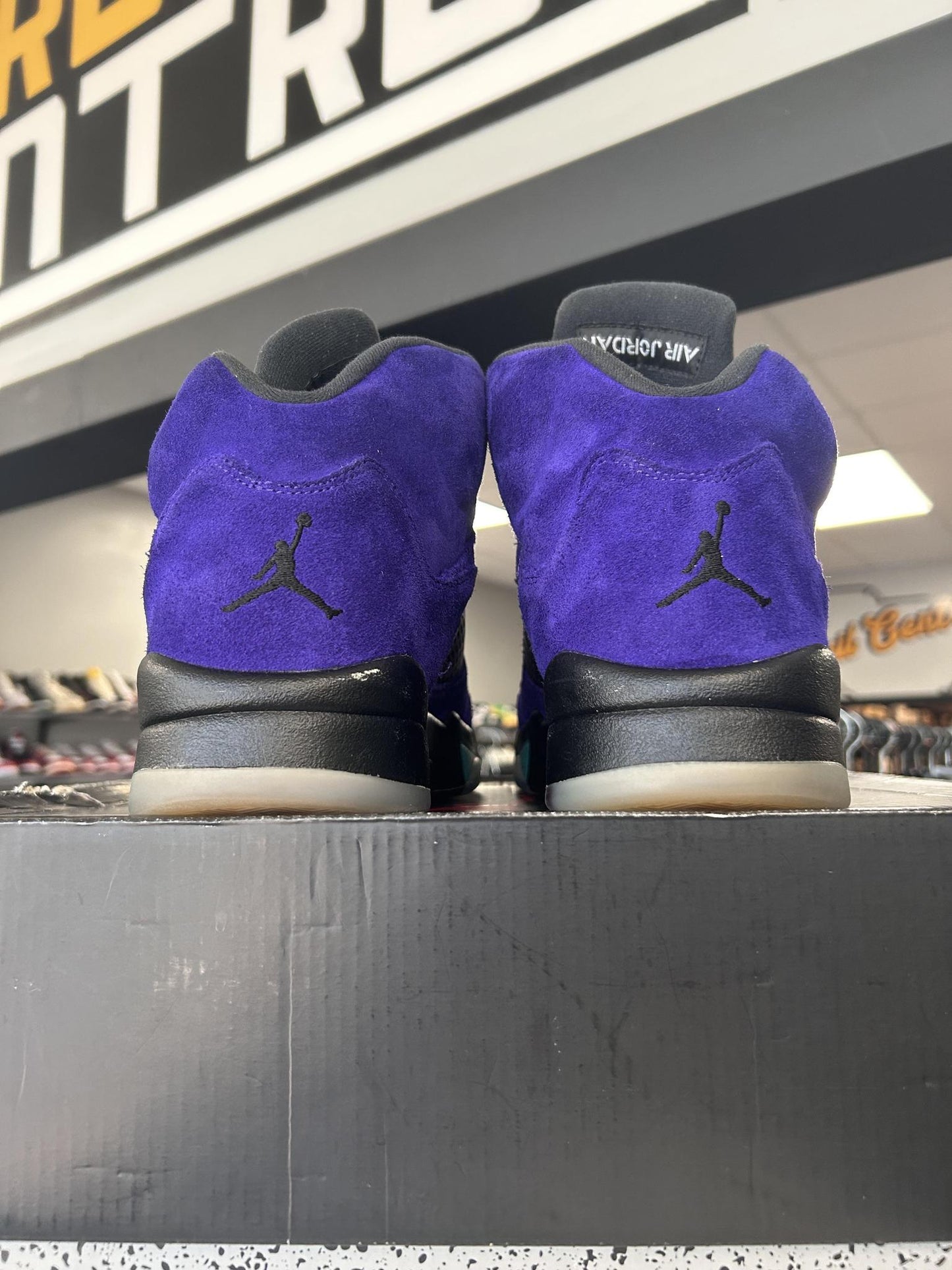 Jordan 5 "Alternate Grape" Used Size 12