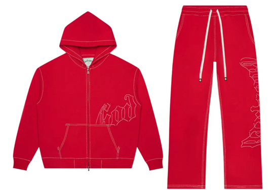 Godspeed Logo Sweatsuit "Red"