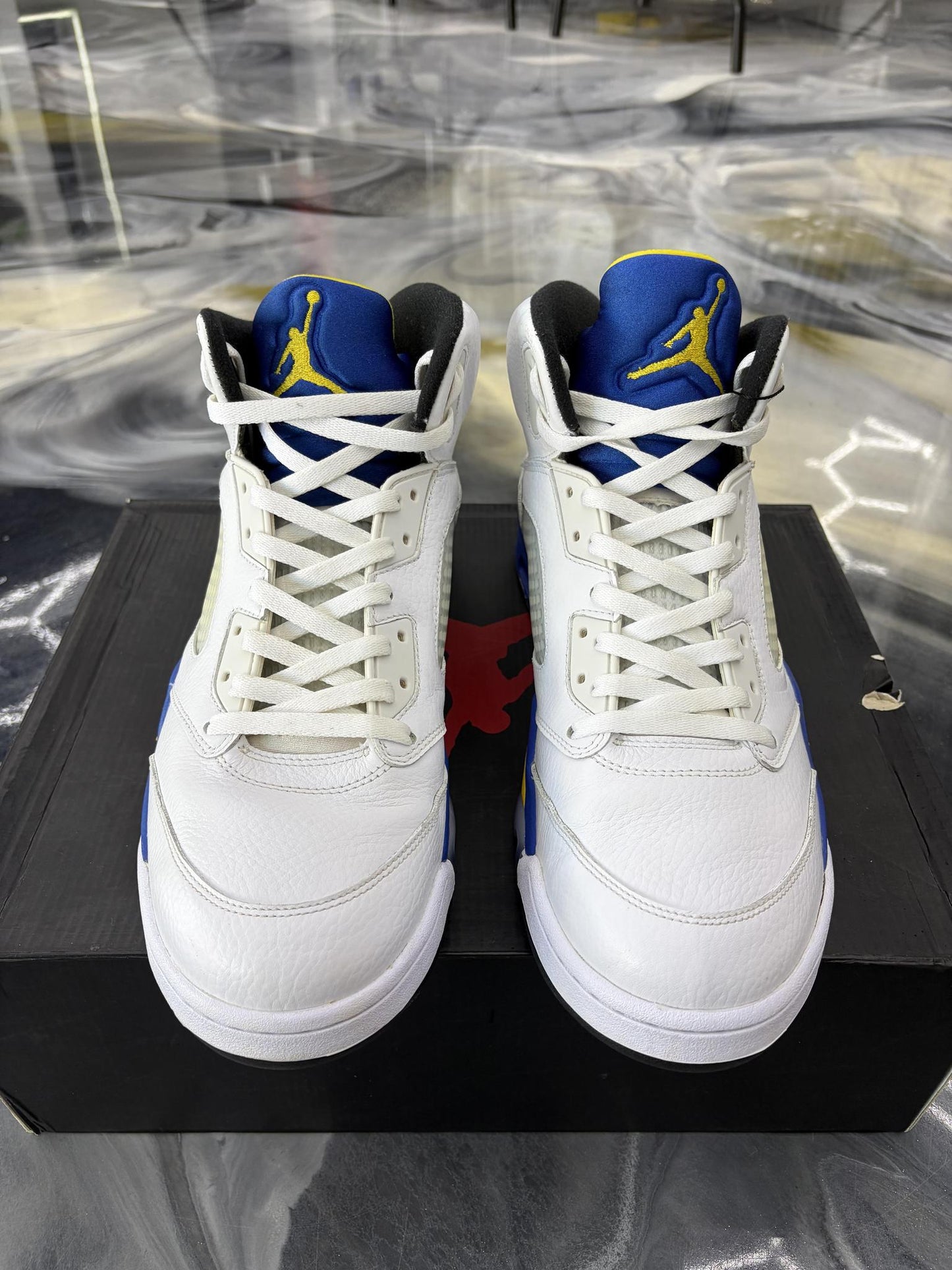 Jordan 5 "Laney" Used Size 13