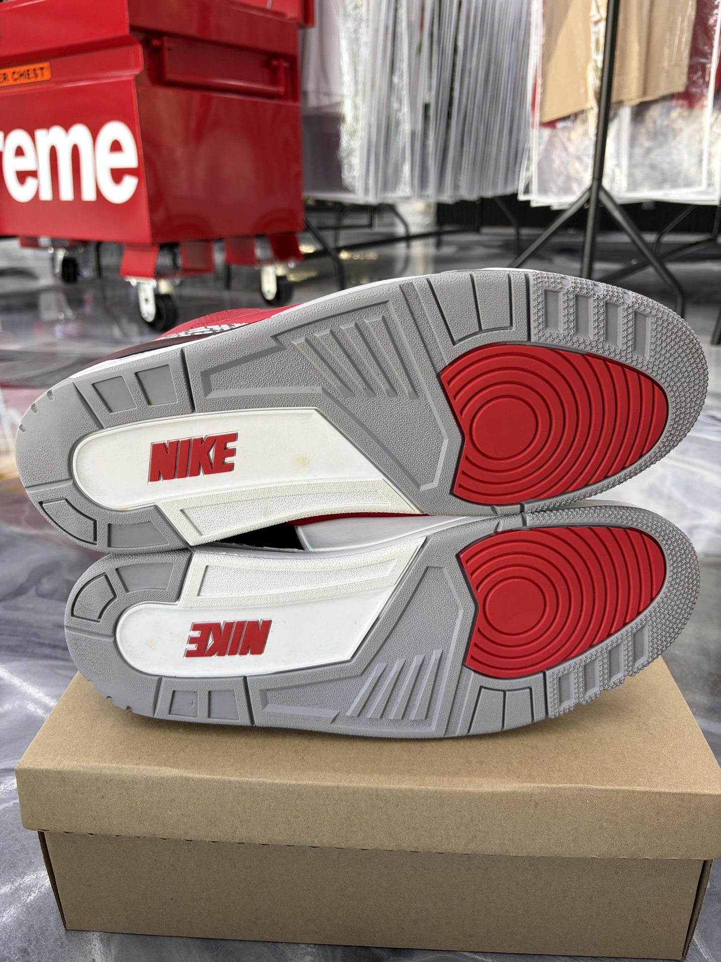 Jordan 3 "Unite" Used Size 14