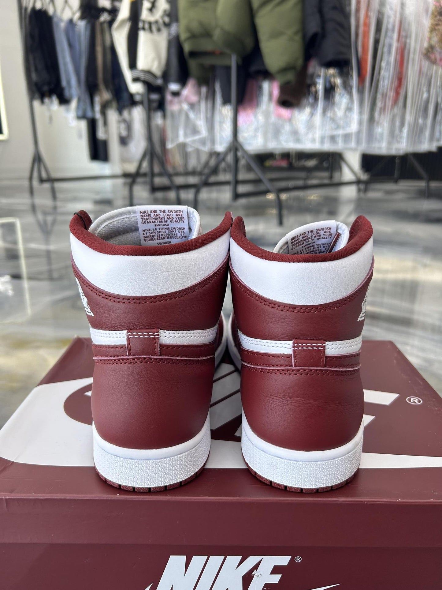 Jordan 1 "Team Red" Used Size 9