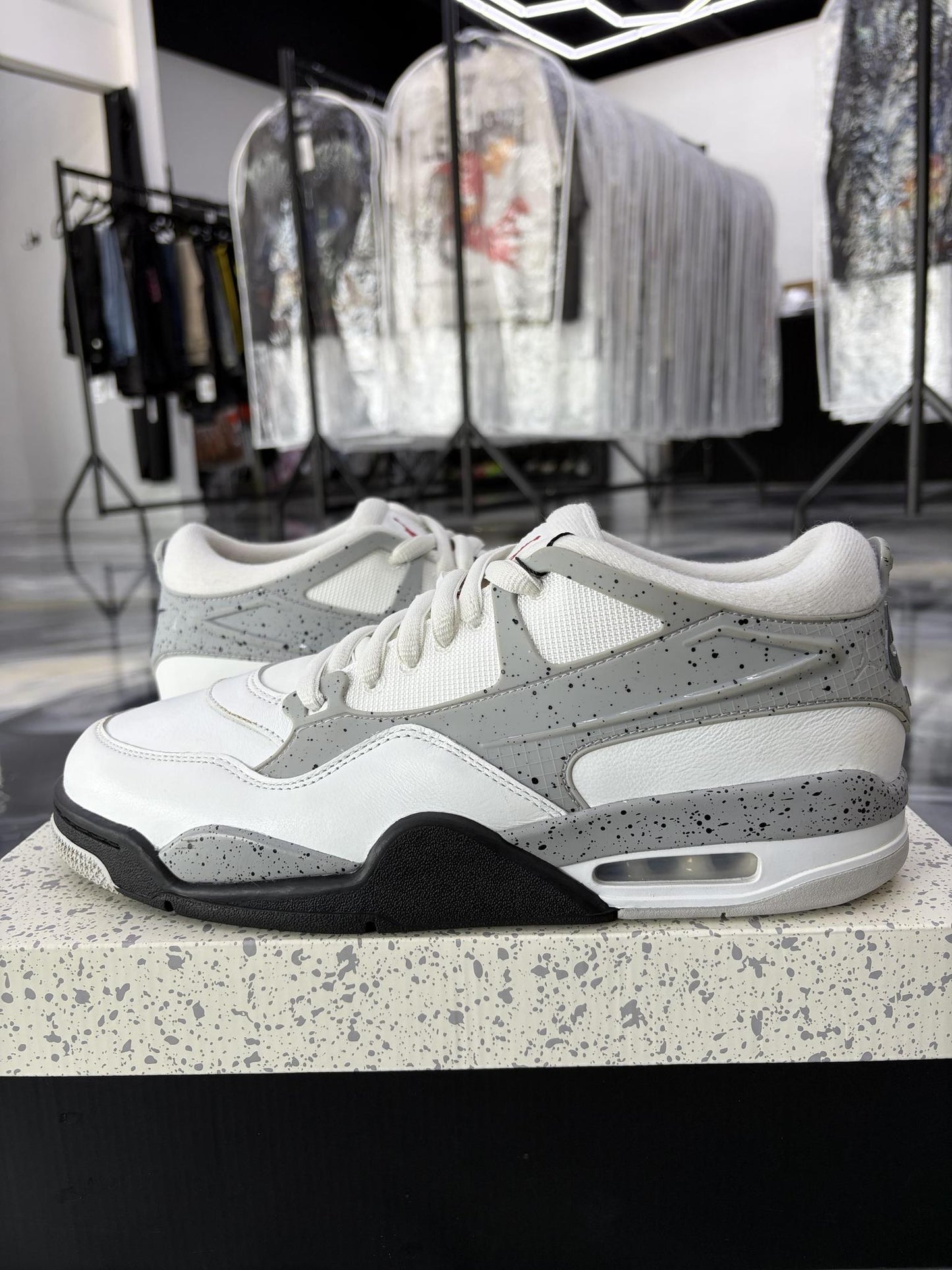 Jordan 4 RM "White Cement" Used Size 10