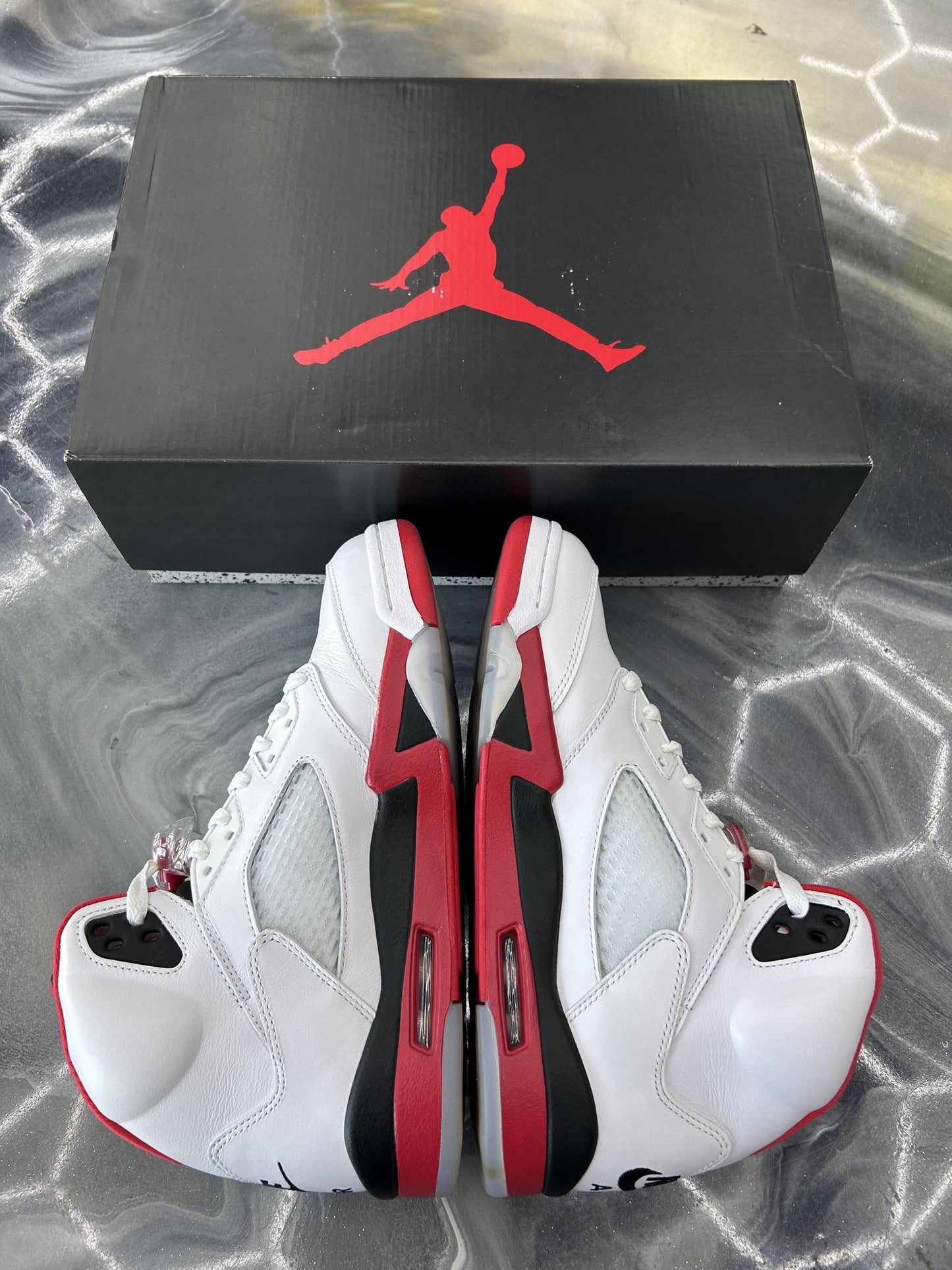 Jordan 5 "Fire Red" Used Size 8.5