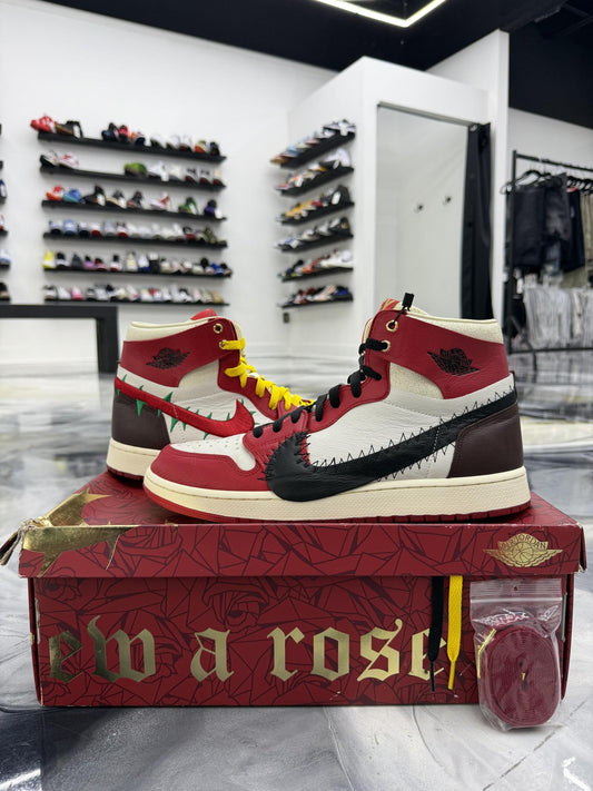 Jordan 1 High A Rose From The Harlem Used Size 12.5