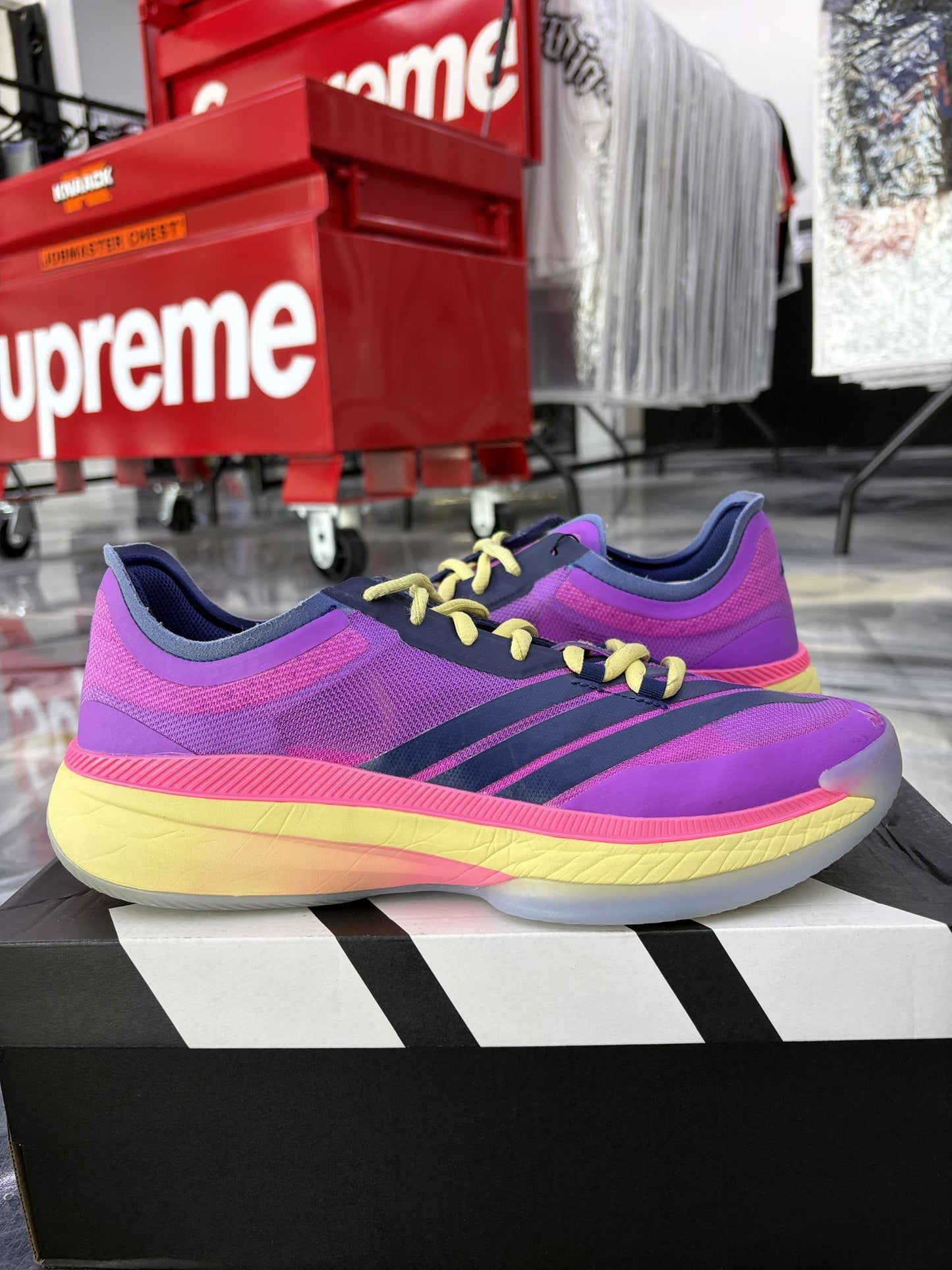 Adidas Adizero Select 3.0 "Purple Burst" Used Size 10