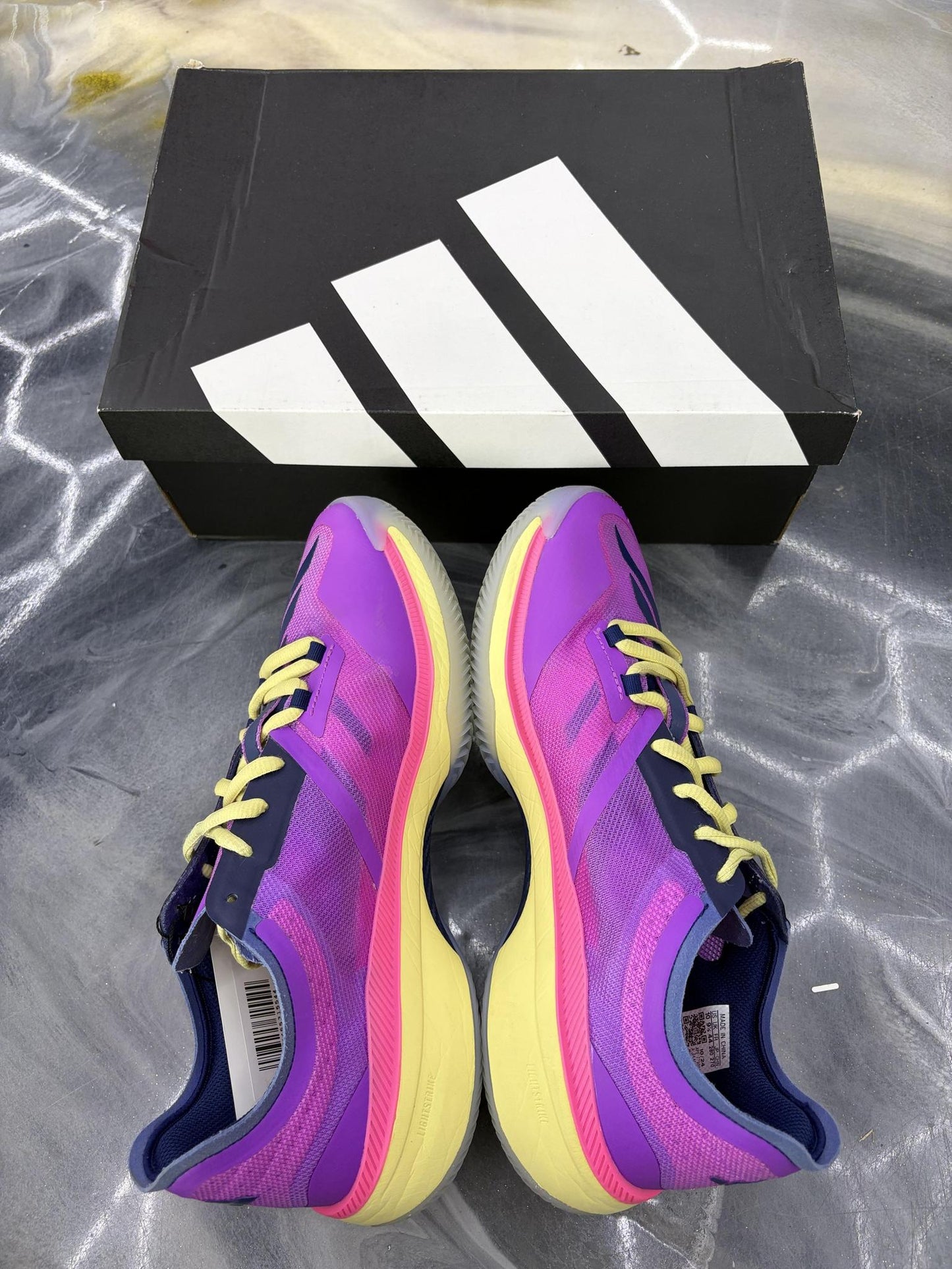 Adidas Adizero Select 3.0 "Purple Burst" Used Size 10