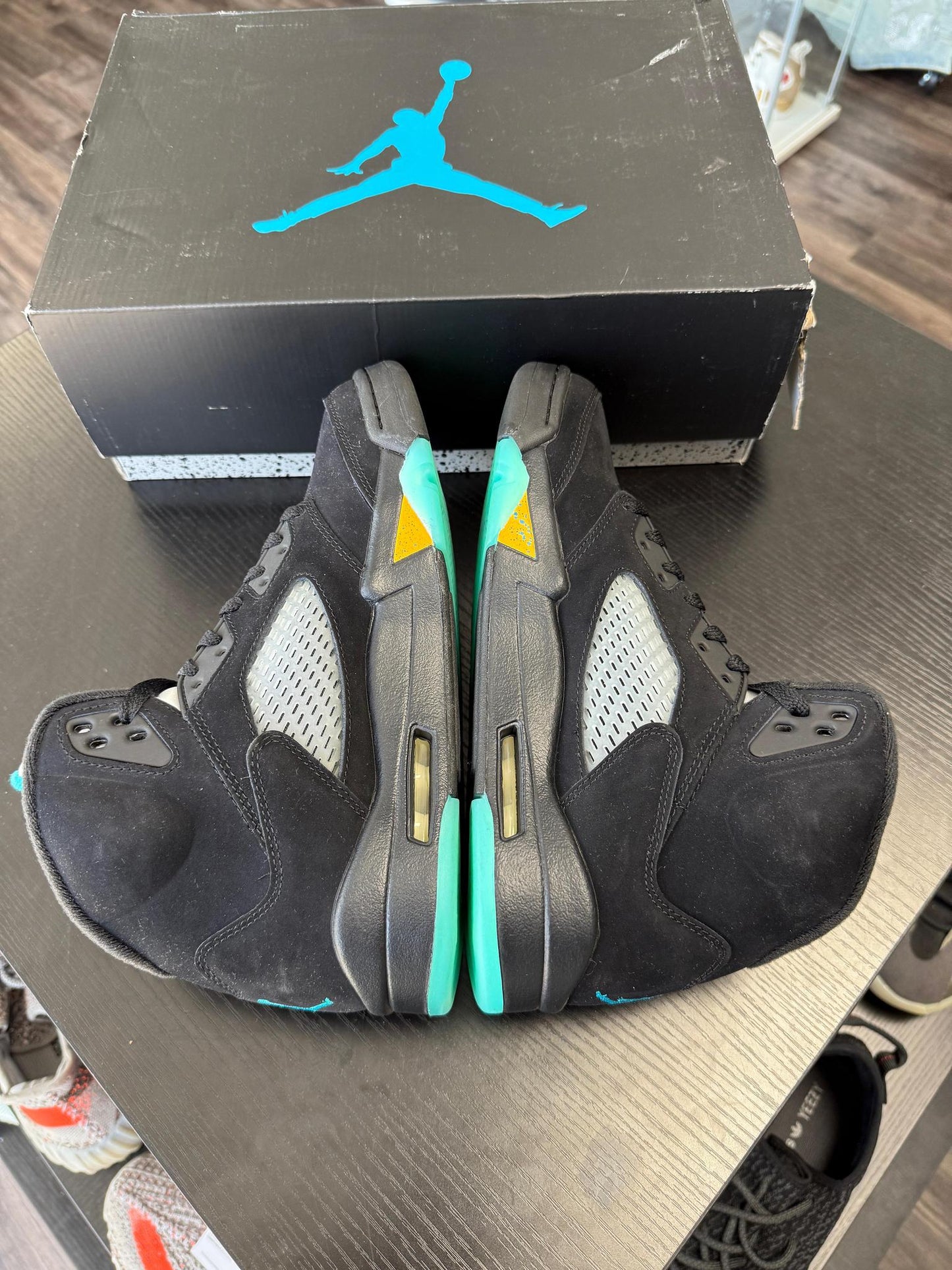 Jordan 5 "Aqua" Used Size 8.5