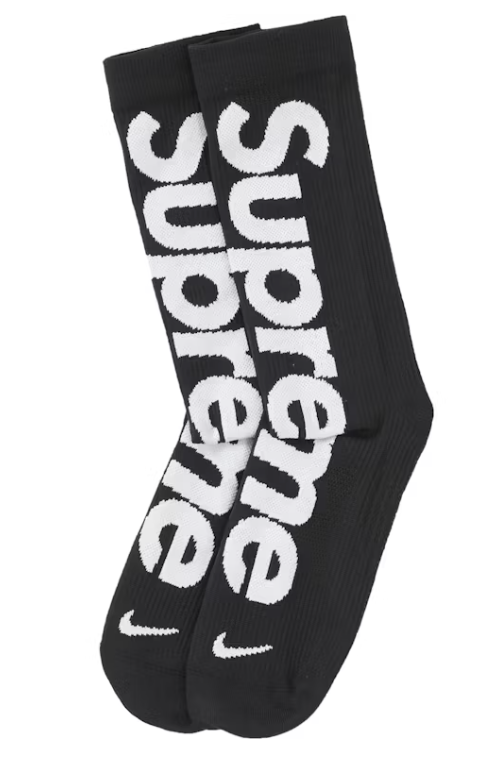 Supreme x Nike Crew Socks "Black"