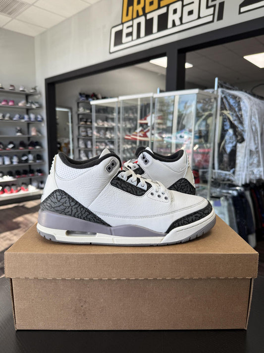 Jordan 3 "Grey Cement" Used Size 9.5