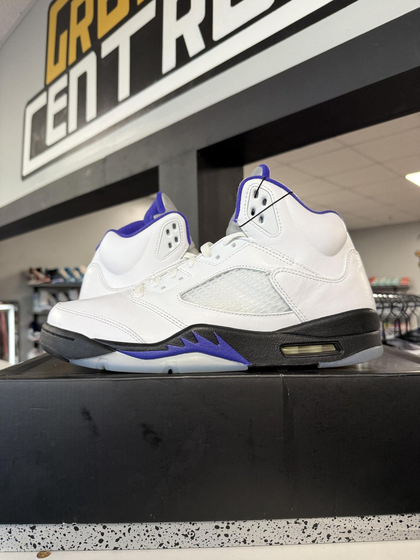 Jordan 5 "Dark Concord" Used Size 10.5