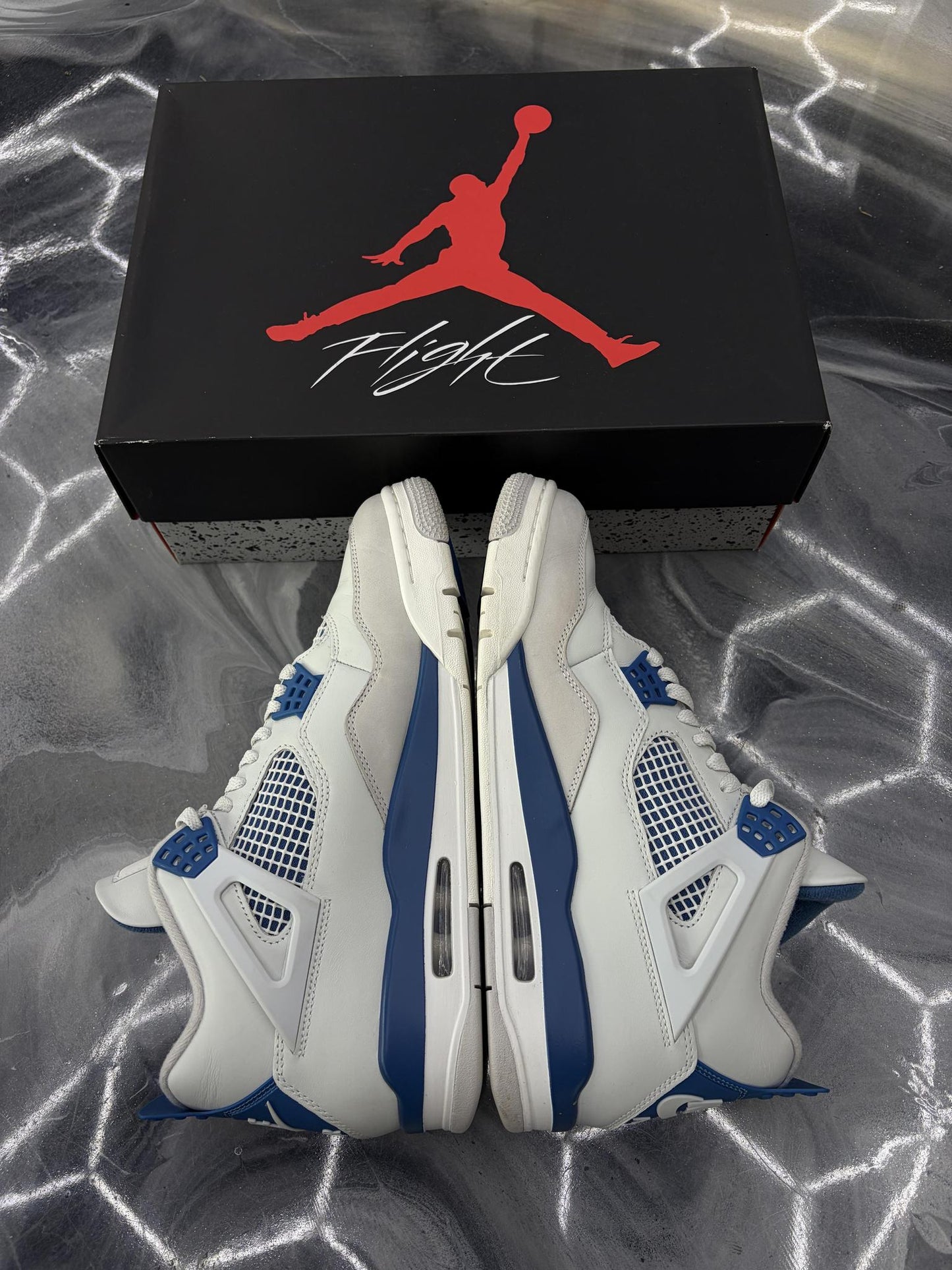 Jordan 4 "Military Blue" Used Size 11
