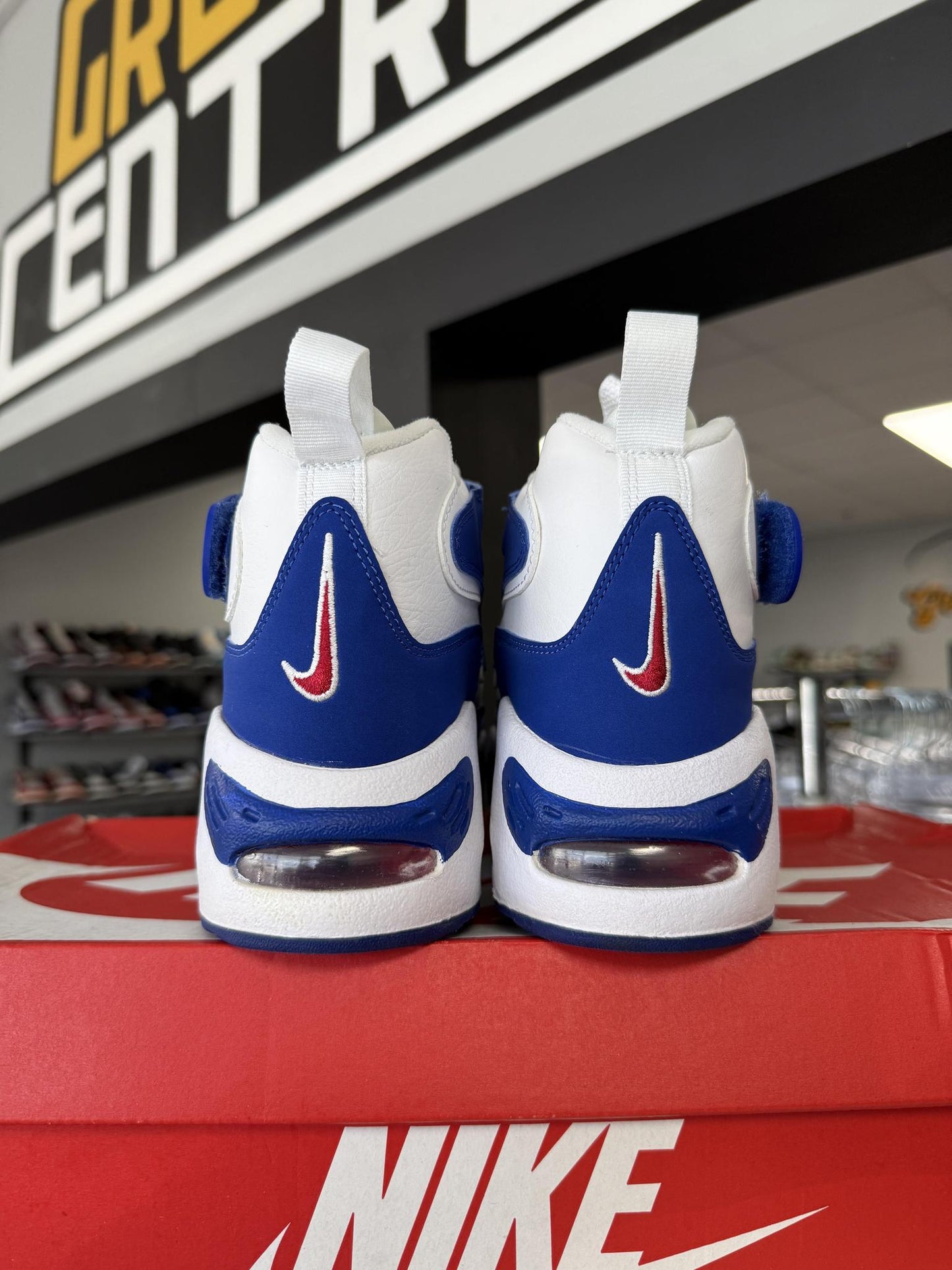Nike Air Griffey Max 1 "Red Blue" Used Size 7Y/8.5W