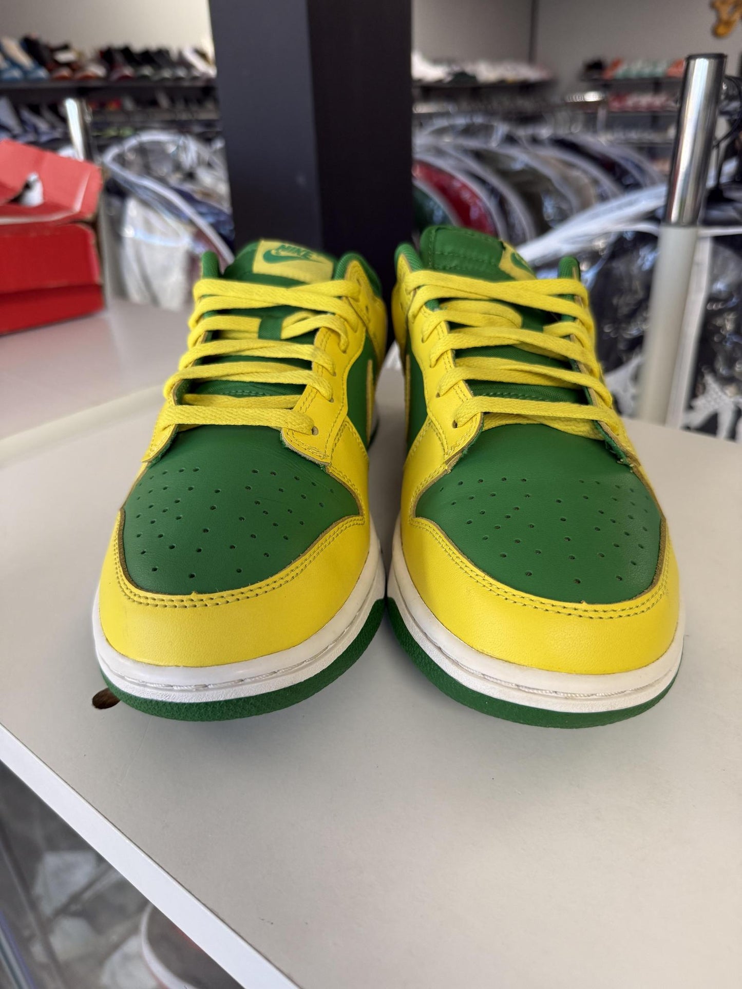 Dunk Low "Reverse Brazil" Used Size 11
