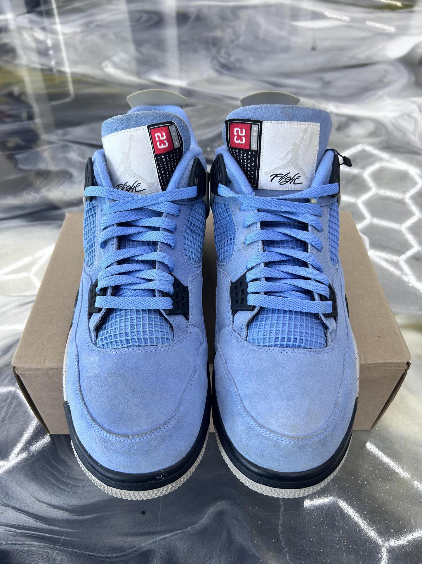 Jordan 4 University Blue Used Size 16